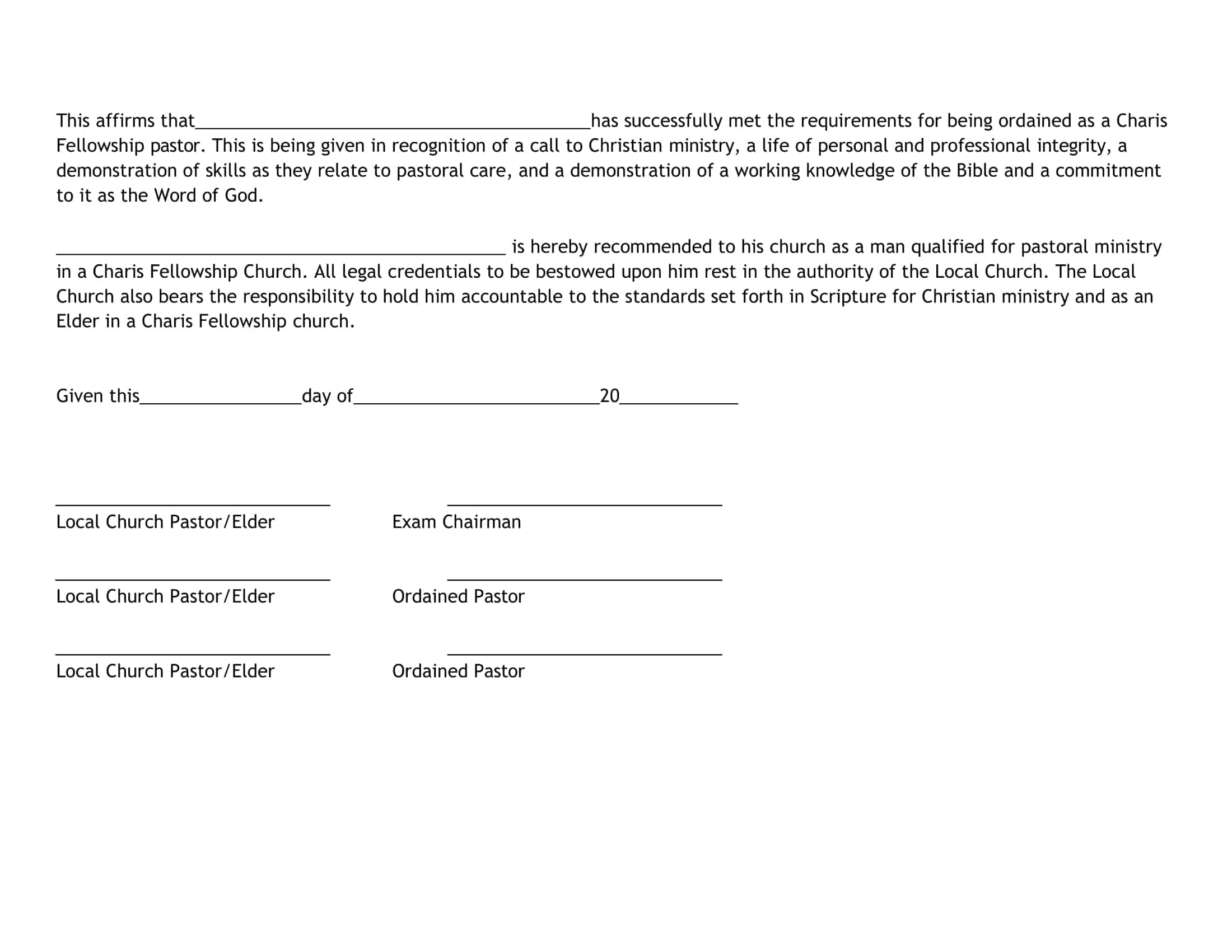 deaconess ordination certificate deaconess ordination certificate