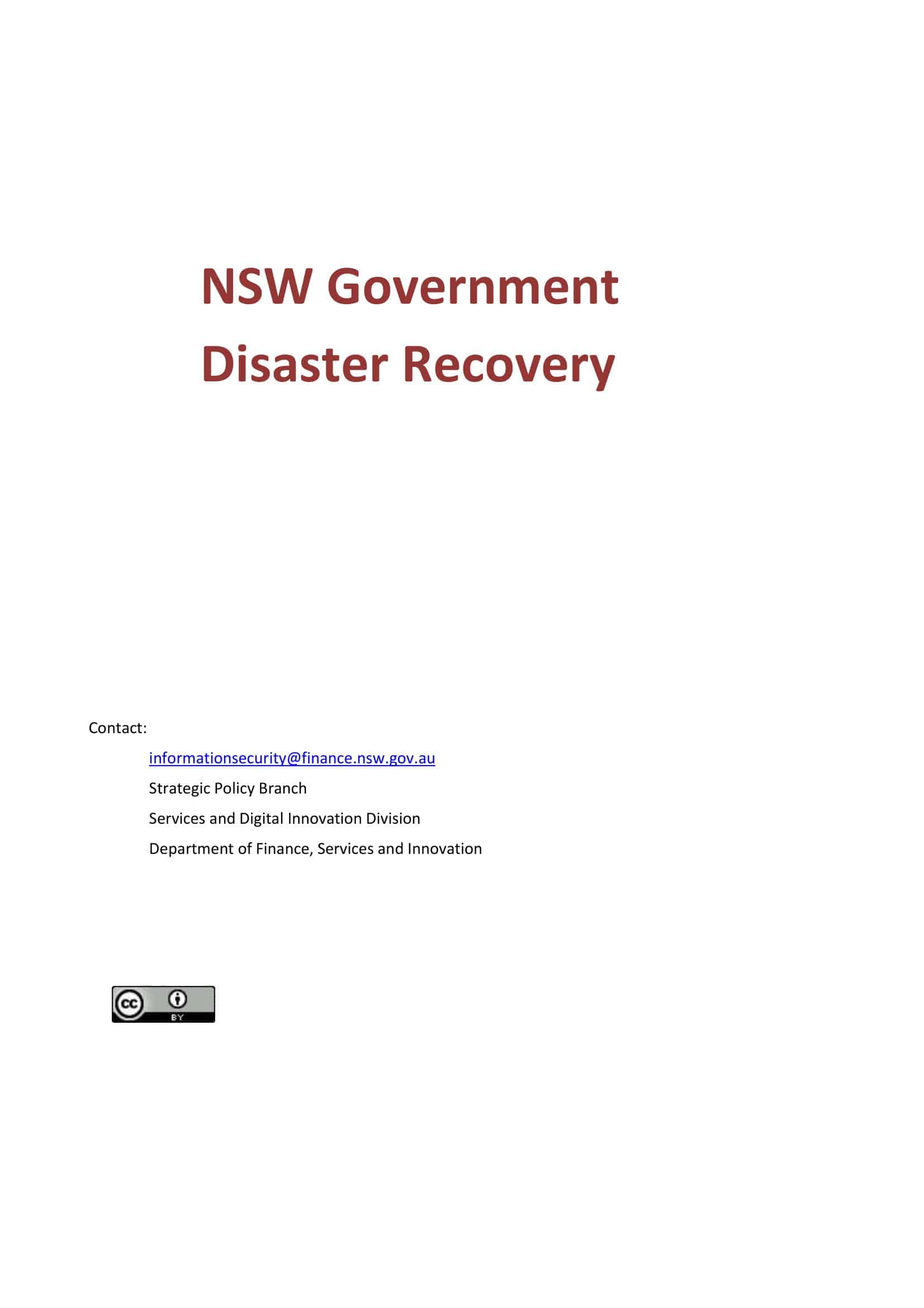 disaster recovery plans template disaster recovery plans template