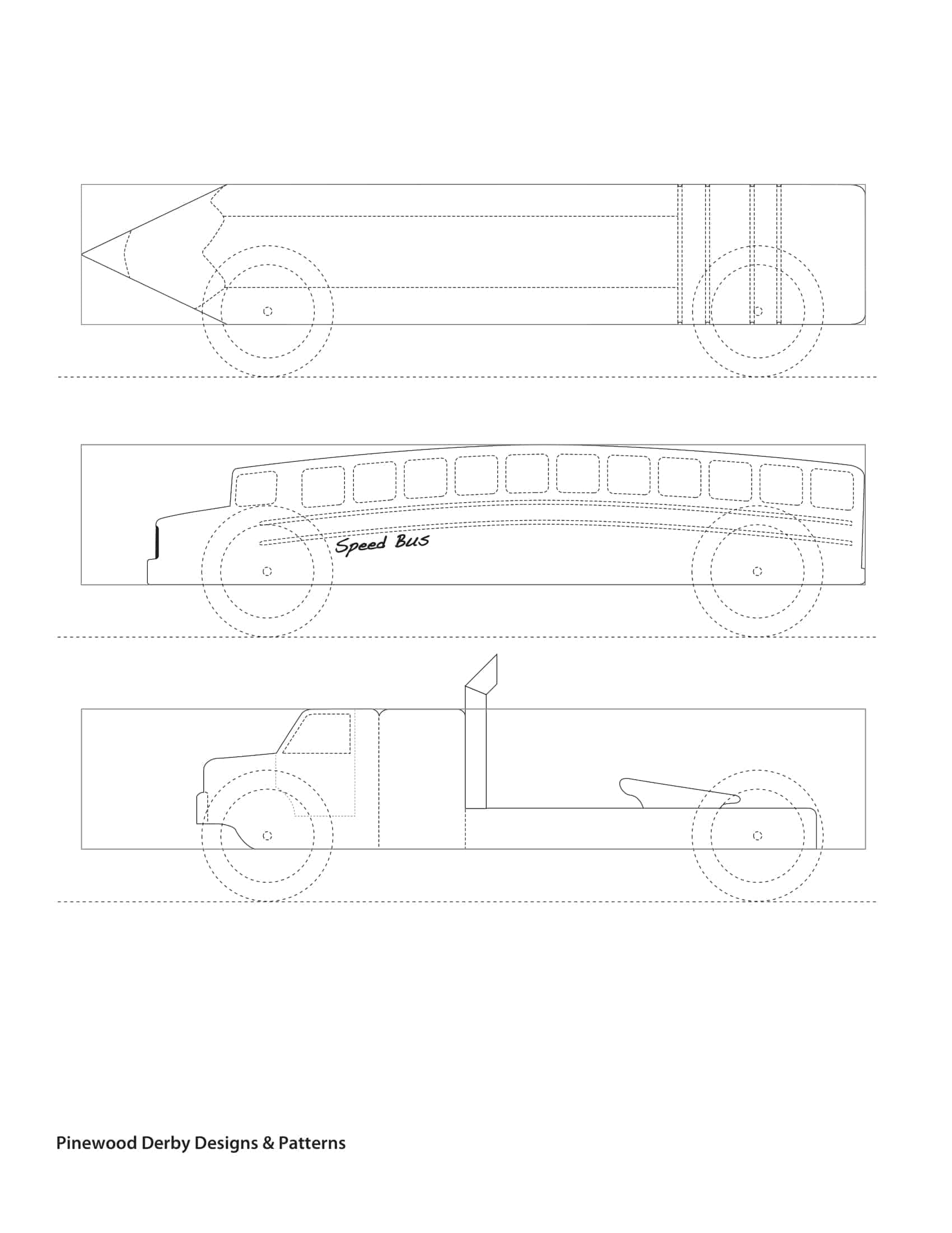free printable pinewood derby templates [pdf] fastest speed card