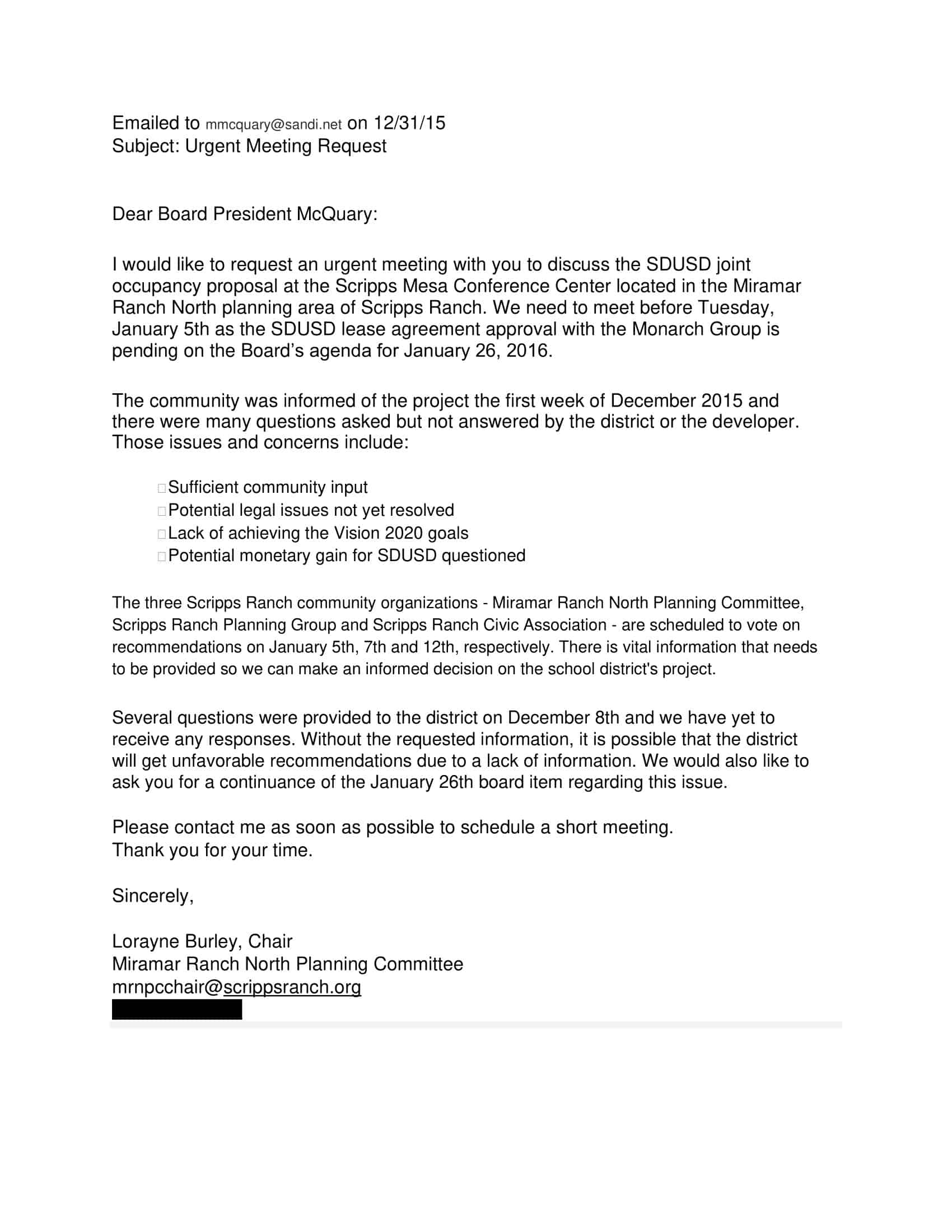 email regarding meeting request email regarding meeting request