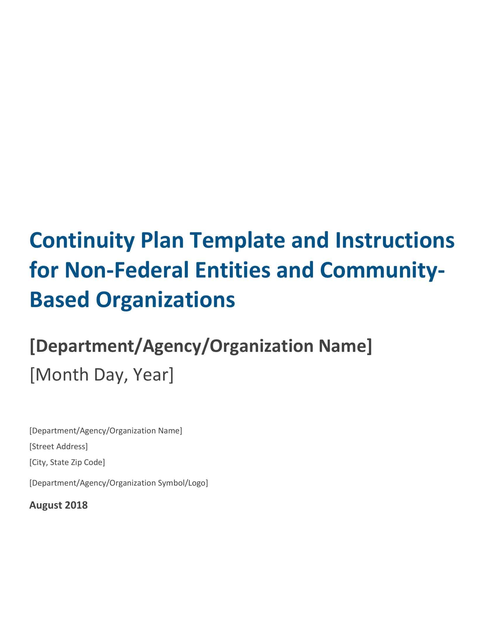 example of business continuity plan example of business continuity plan