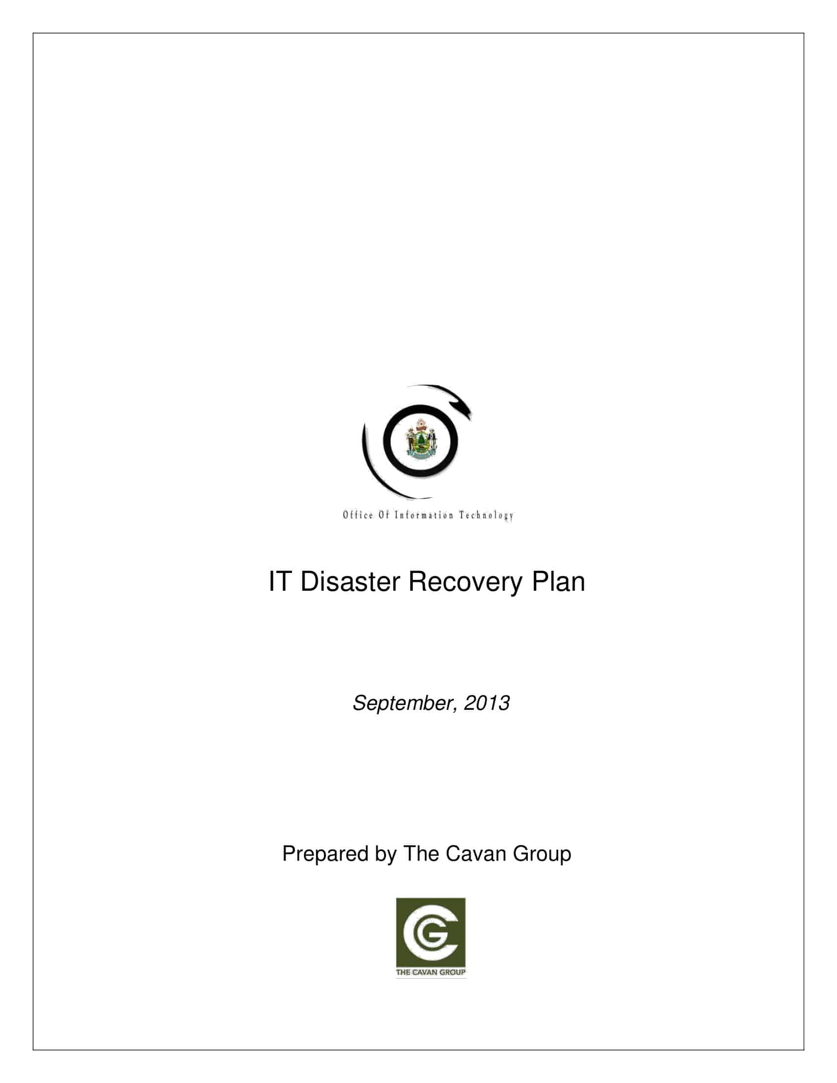 example of disaster recovery plan example of disaster recovery plan