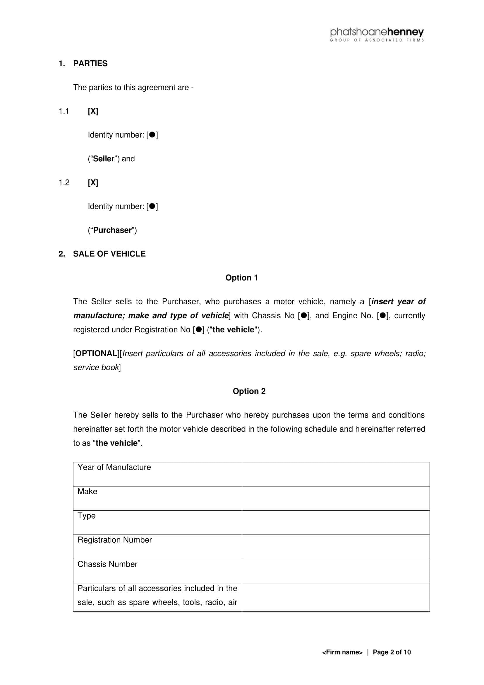 example of purchase agreement for a vehicle example of purchase agreement for a vehicle