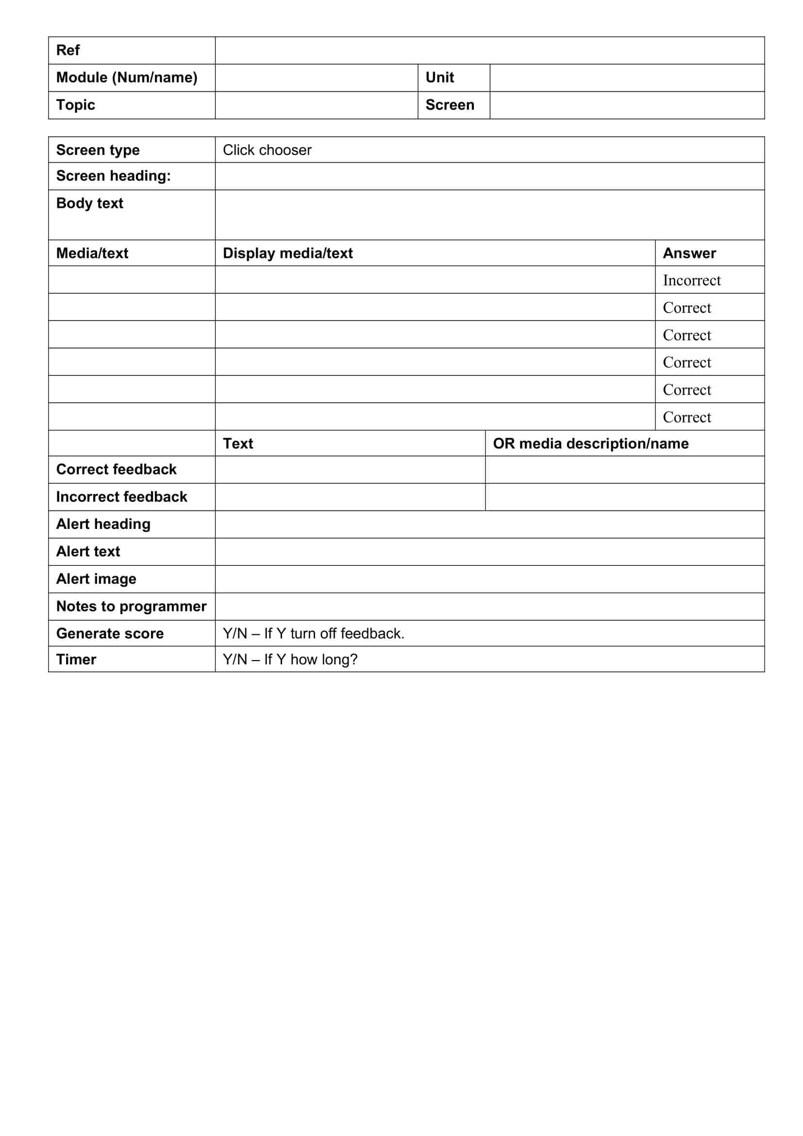 example storyboard example storyboard
