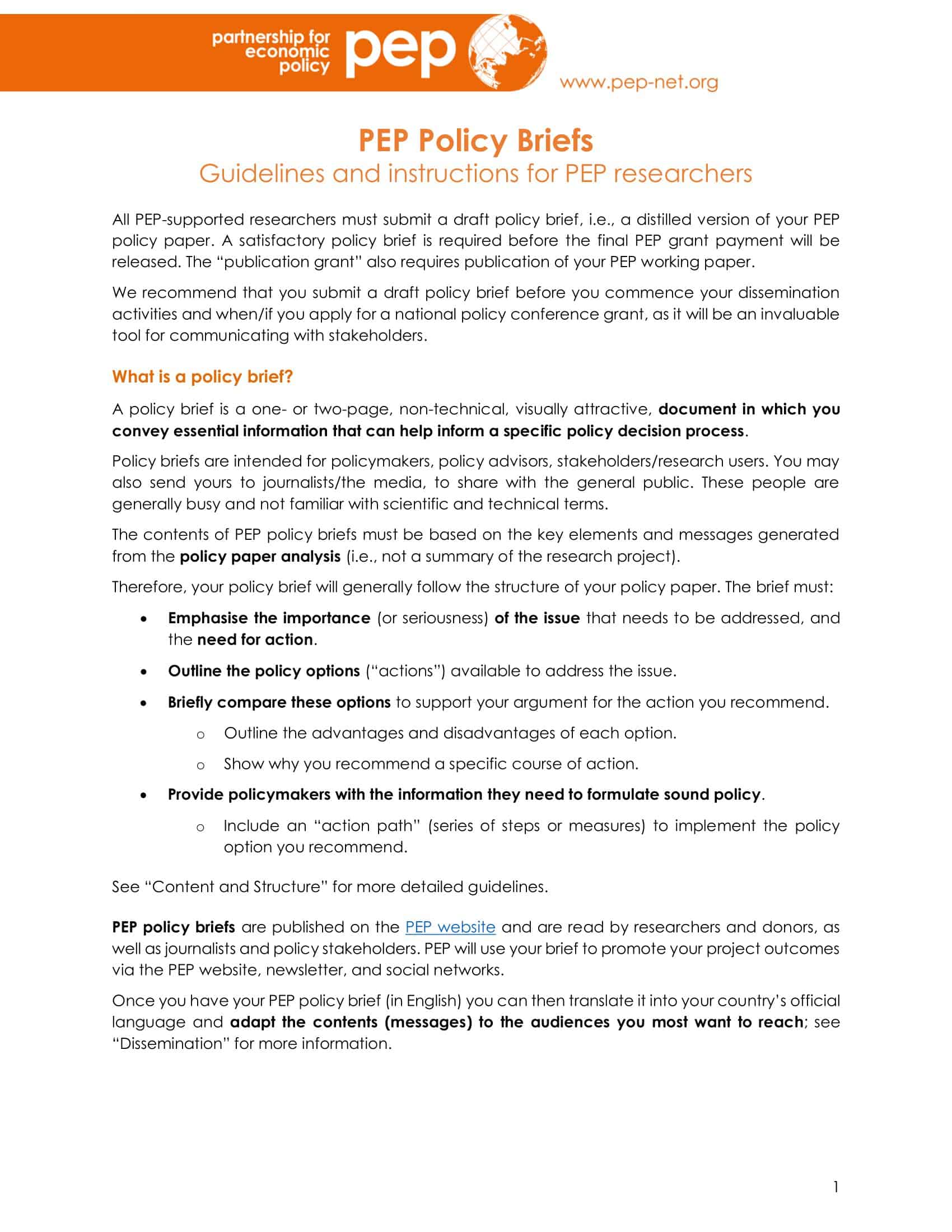 examples of policy briefs examples of policy briefs