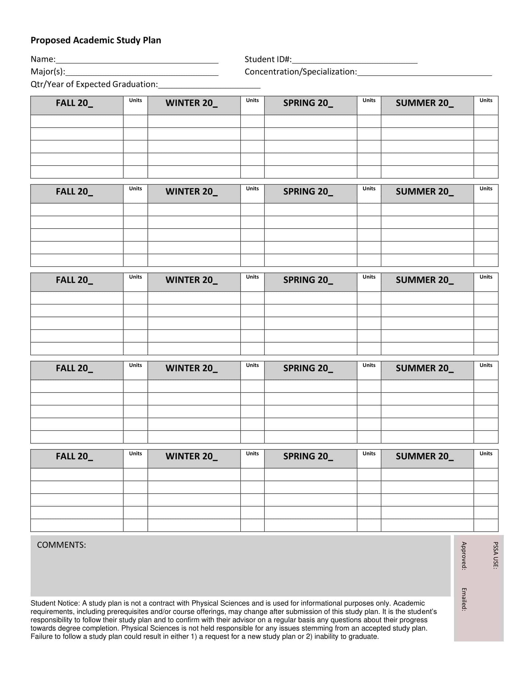 47-free-printable-study-plan-templates-word-excel-pdf