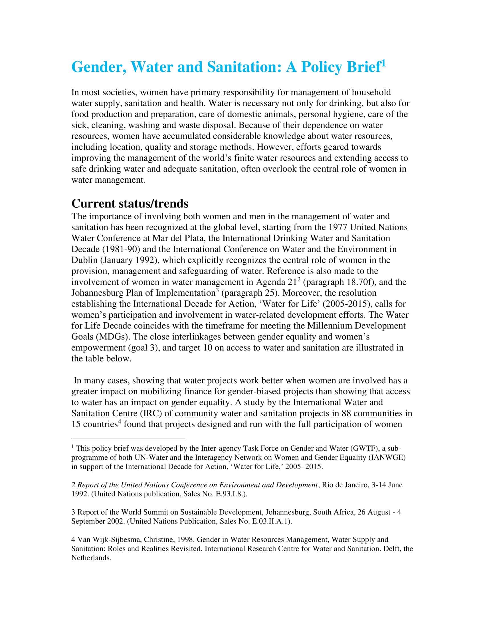 executive summary policy brief executive summary policy brief