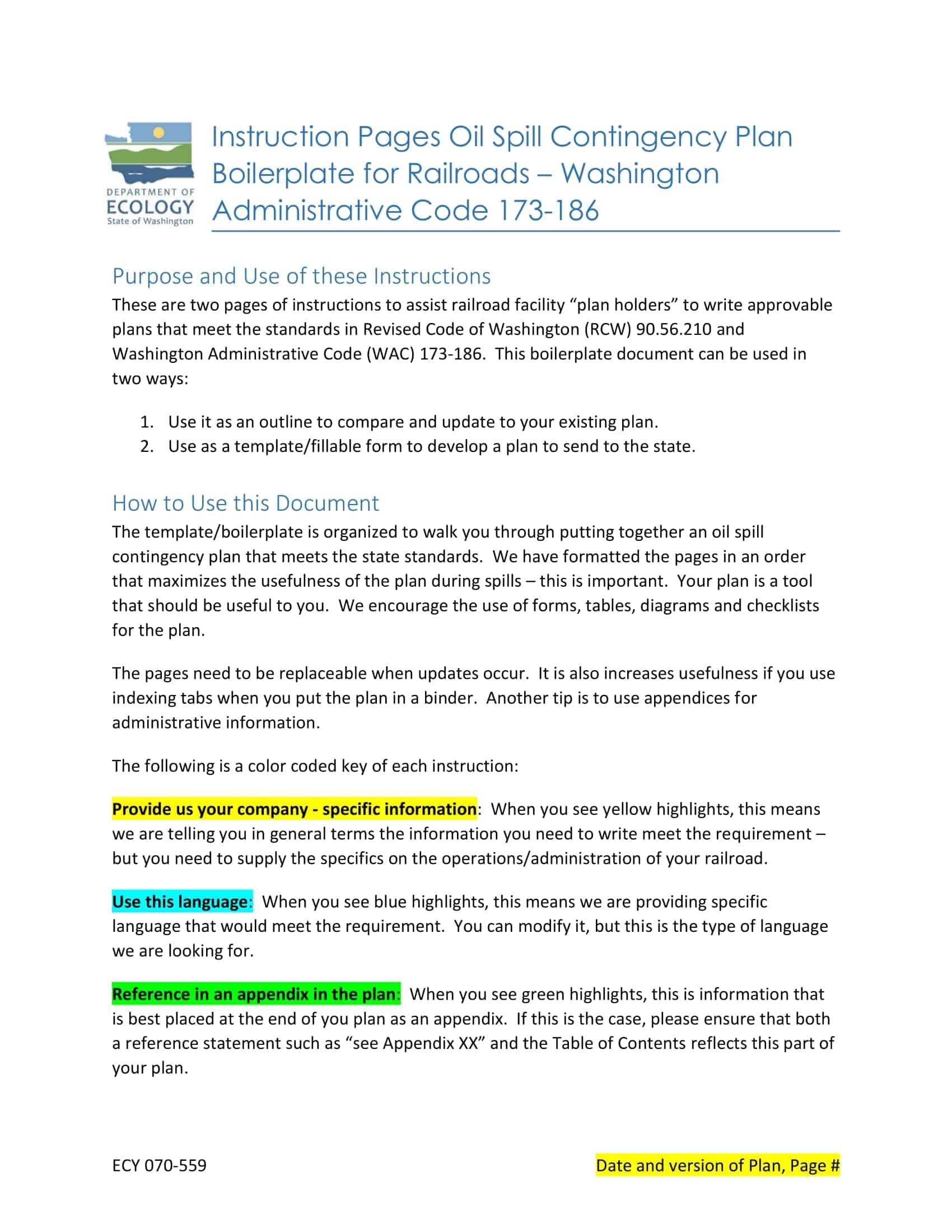 explain the importance of an environmental contingency plan explain the importance of an environmental contingency plan