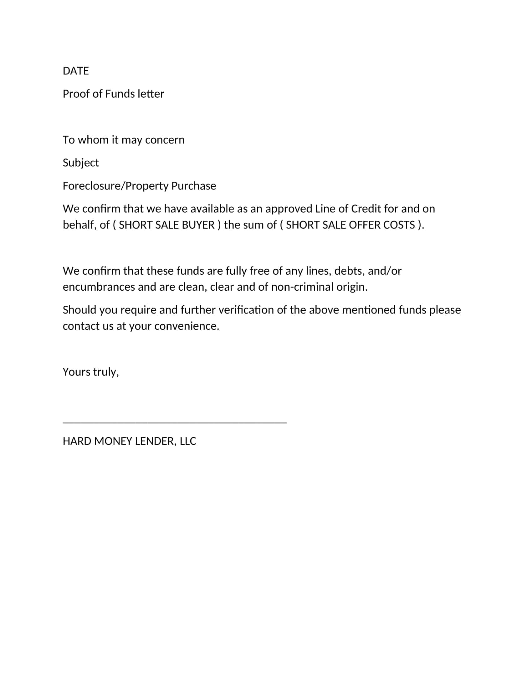 Free Printable Proof Of Funds Letter Templates Word PDF Sample proof-of-funds-letter-fax-coversheet-for-proof-of-funds-letter-template