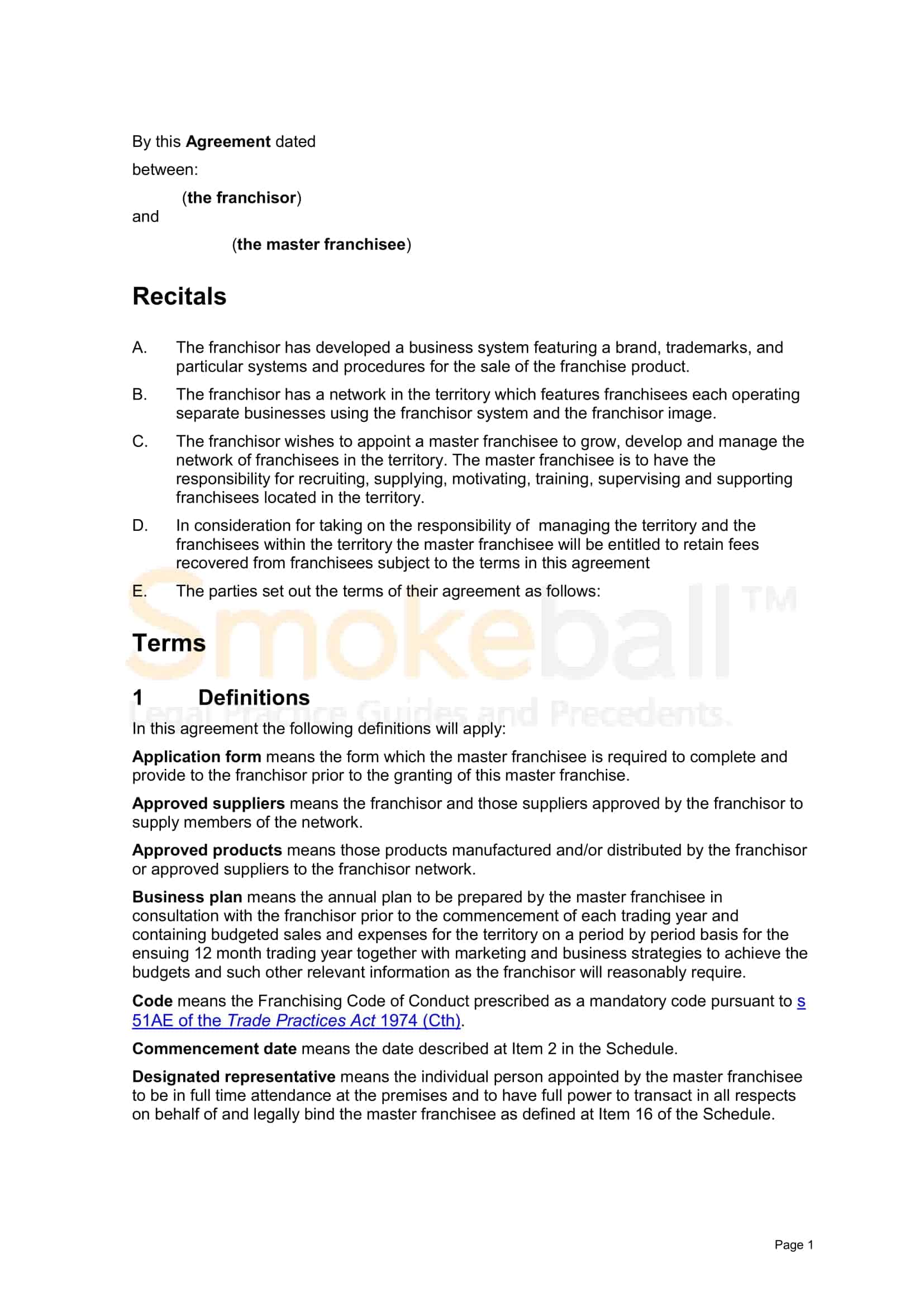 fdd franchise agreement fdd franchise agreement