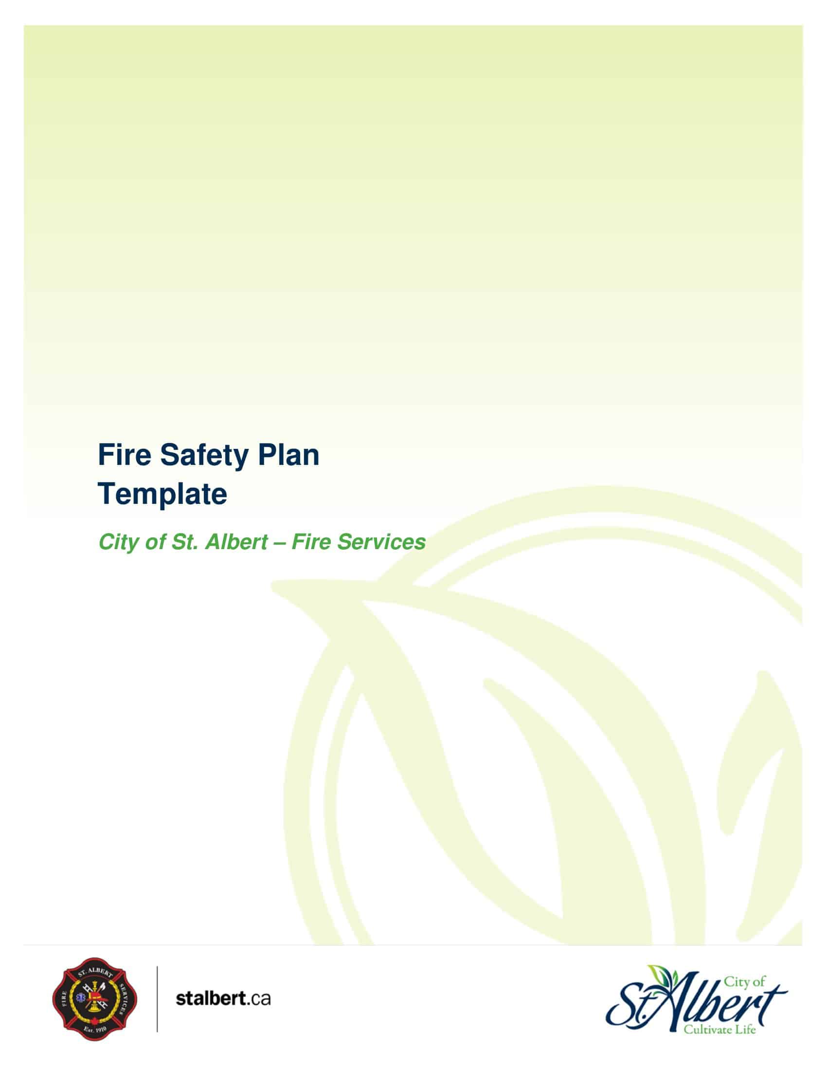 fire safety plan fire safety plan