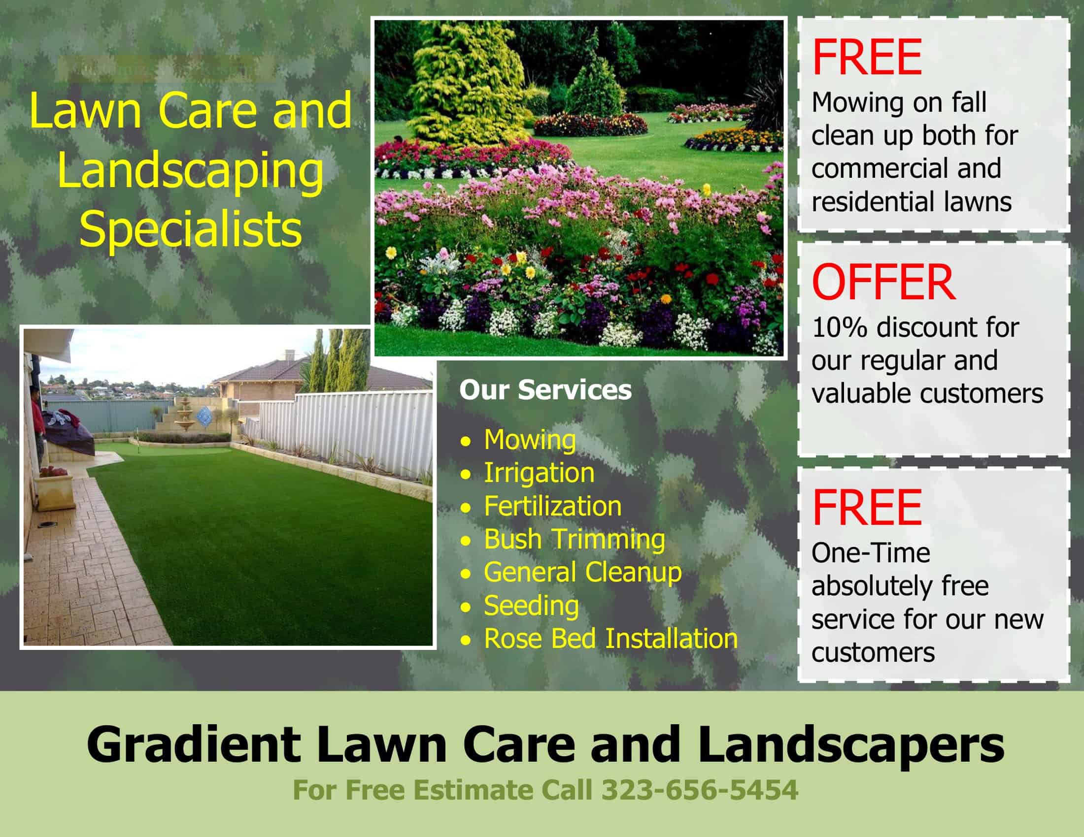 flyer lawn care slogans flyer lawn care slogans