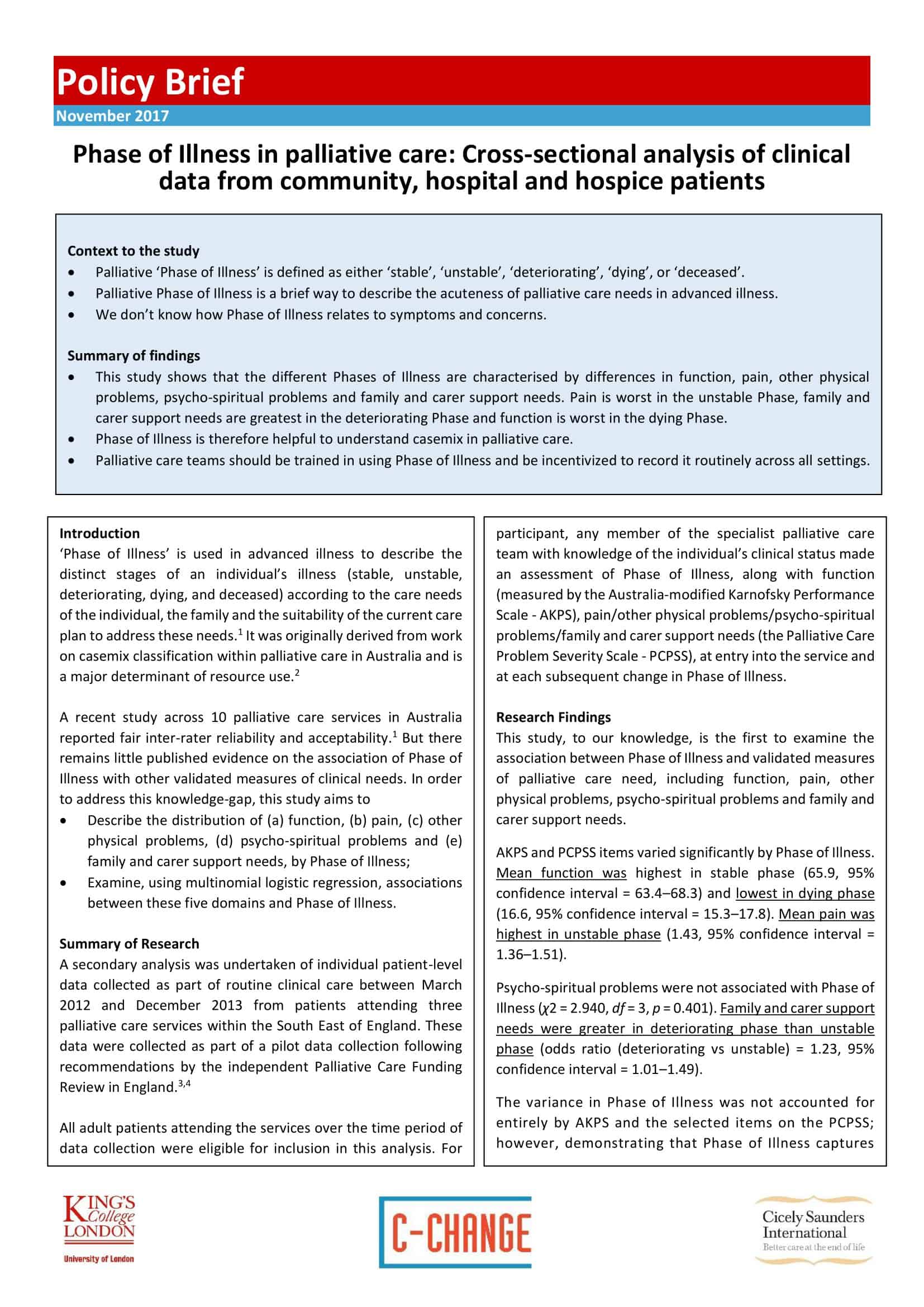 format of a policy brief format of a policy brief