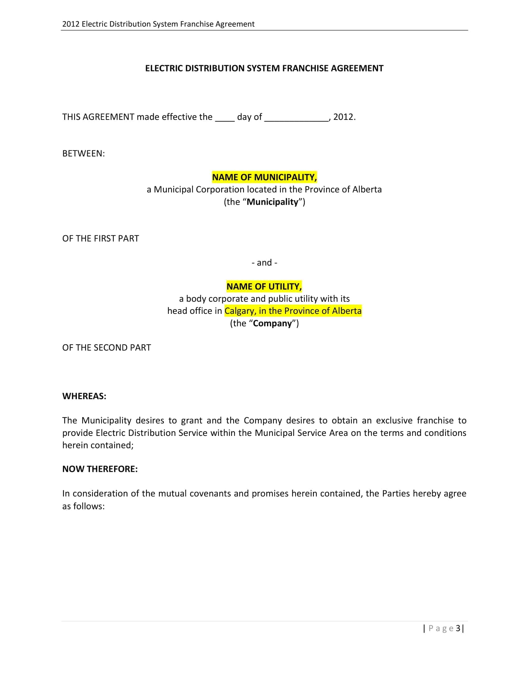 franchise agreement sample franchise agreement sample