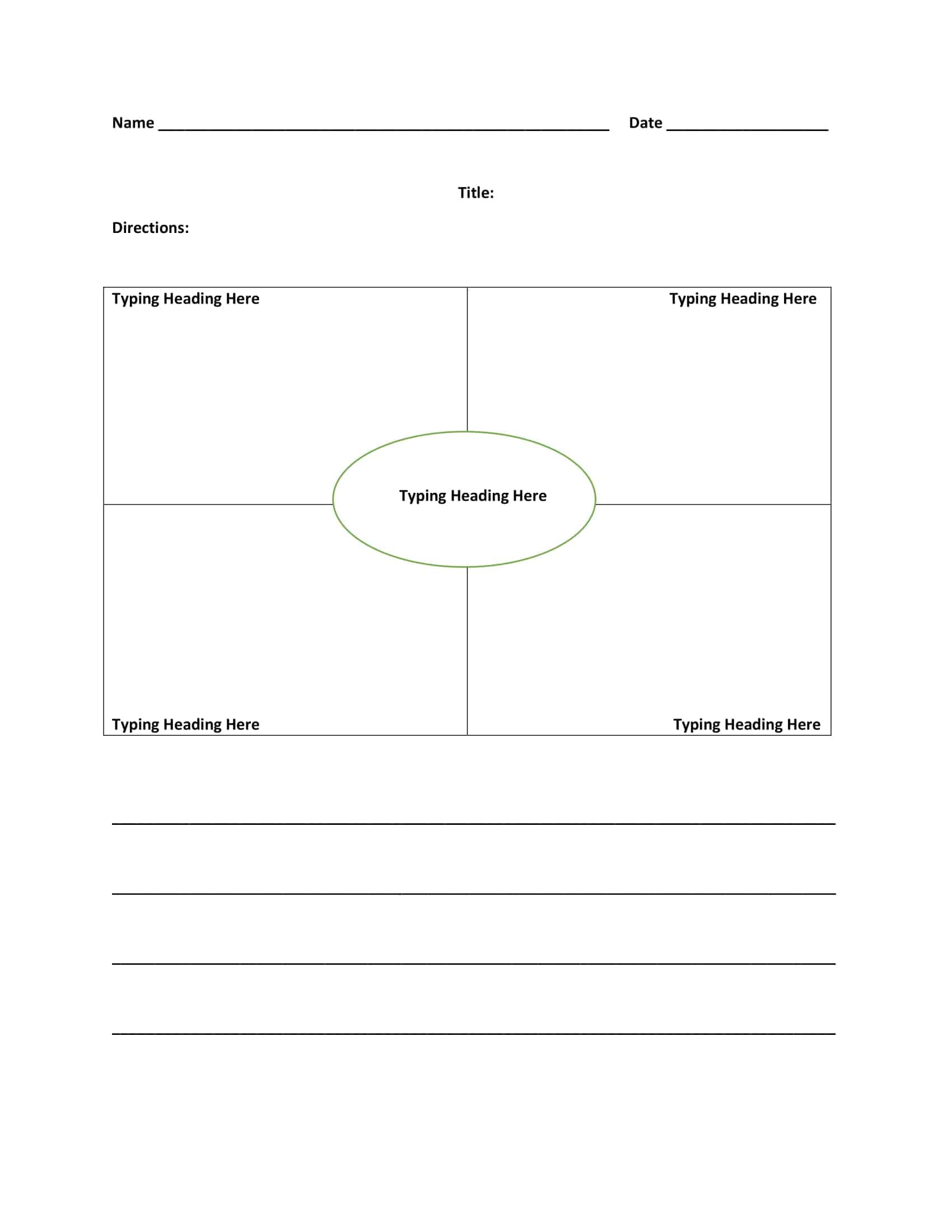Free Printable Frayer Model Templates Word PDF Editable Vocabulary Free Printable Frayer Model Templates Word PDF Editable Vocabulary