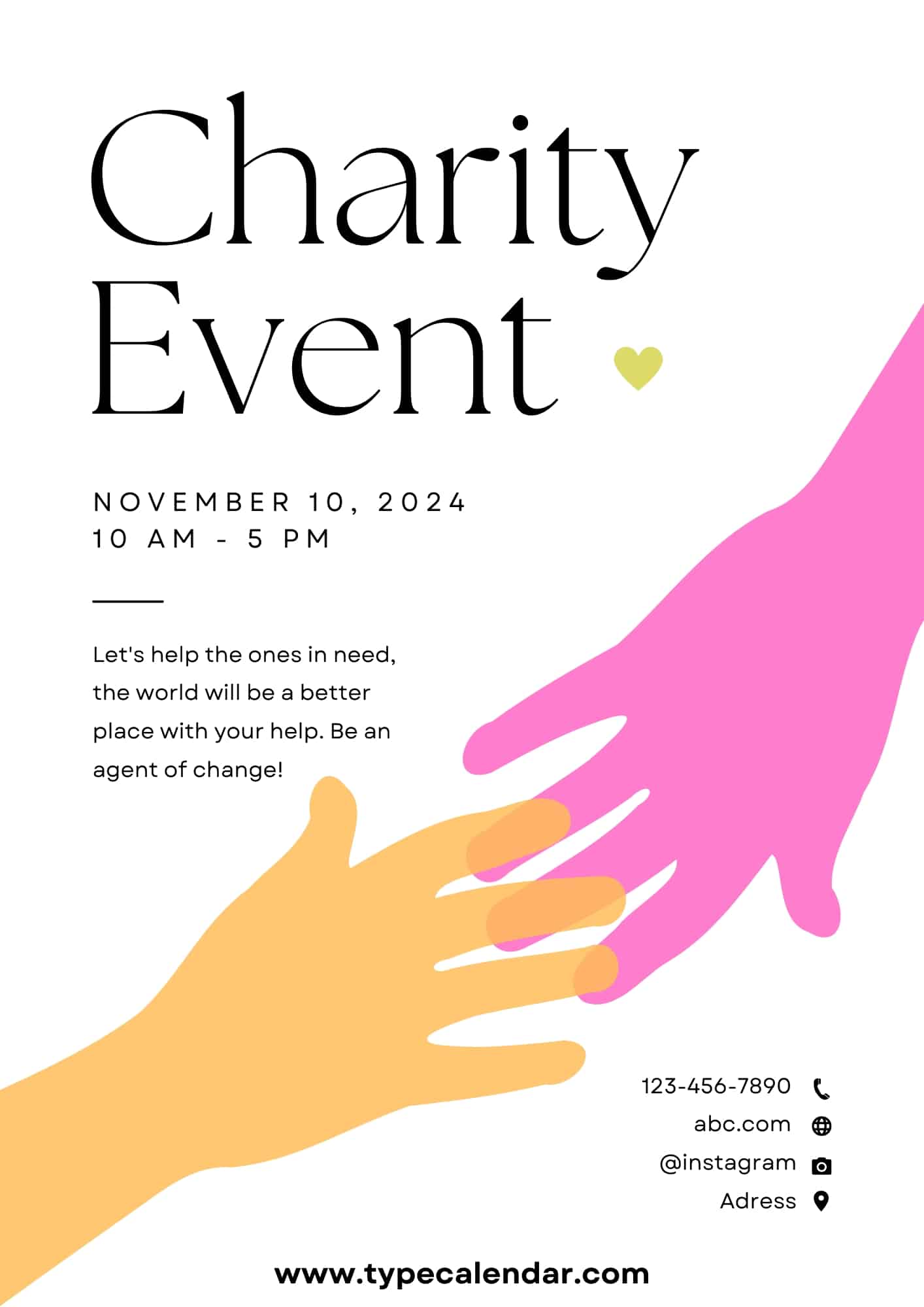 Free Printable Fundraiser Flyer Templates [Word, PDF]