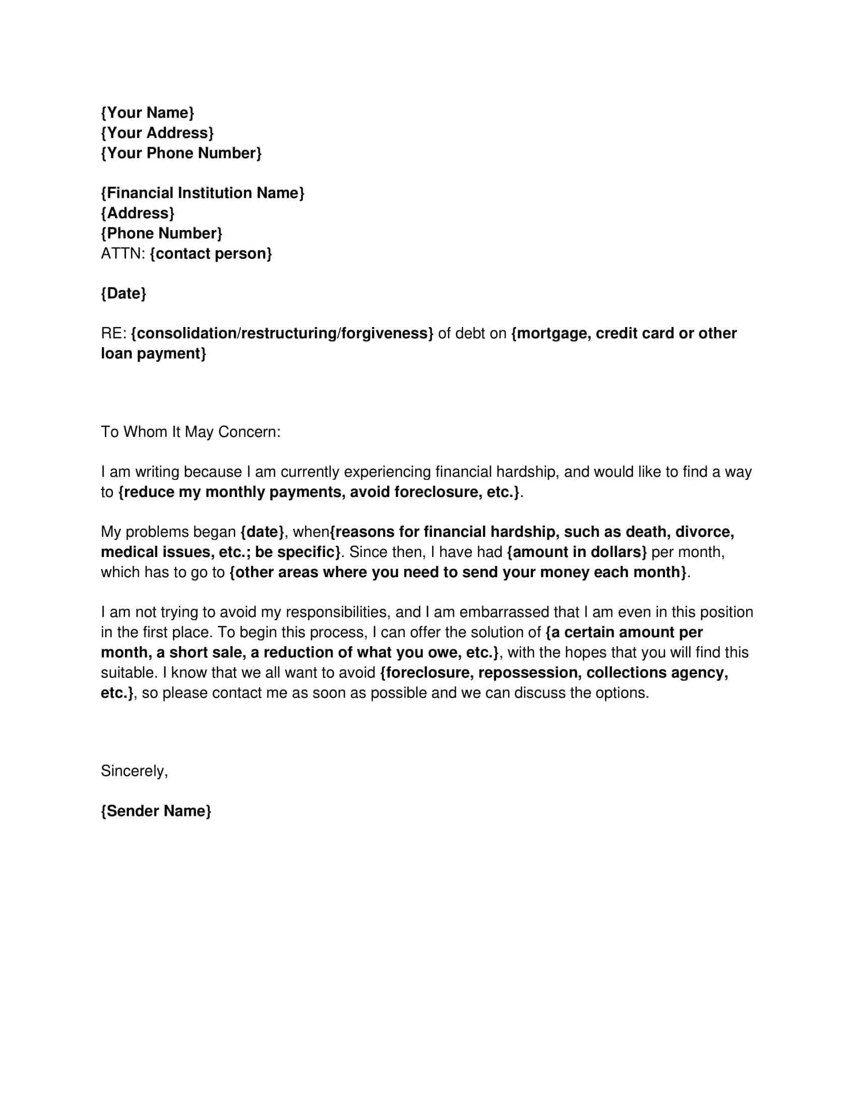 hardship letter for mortgage hardship letter for mortgage