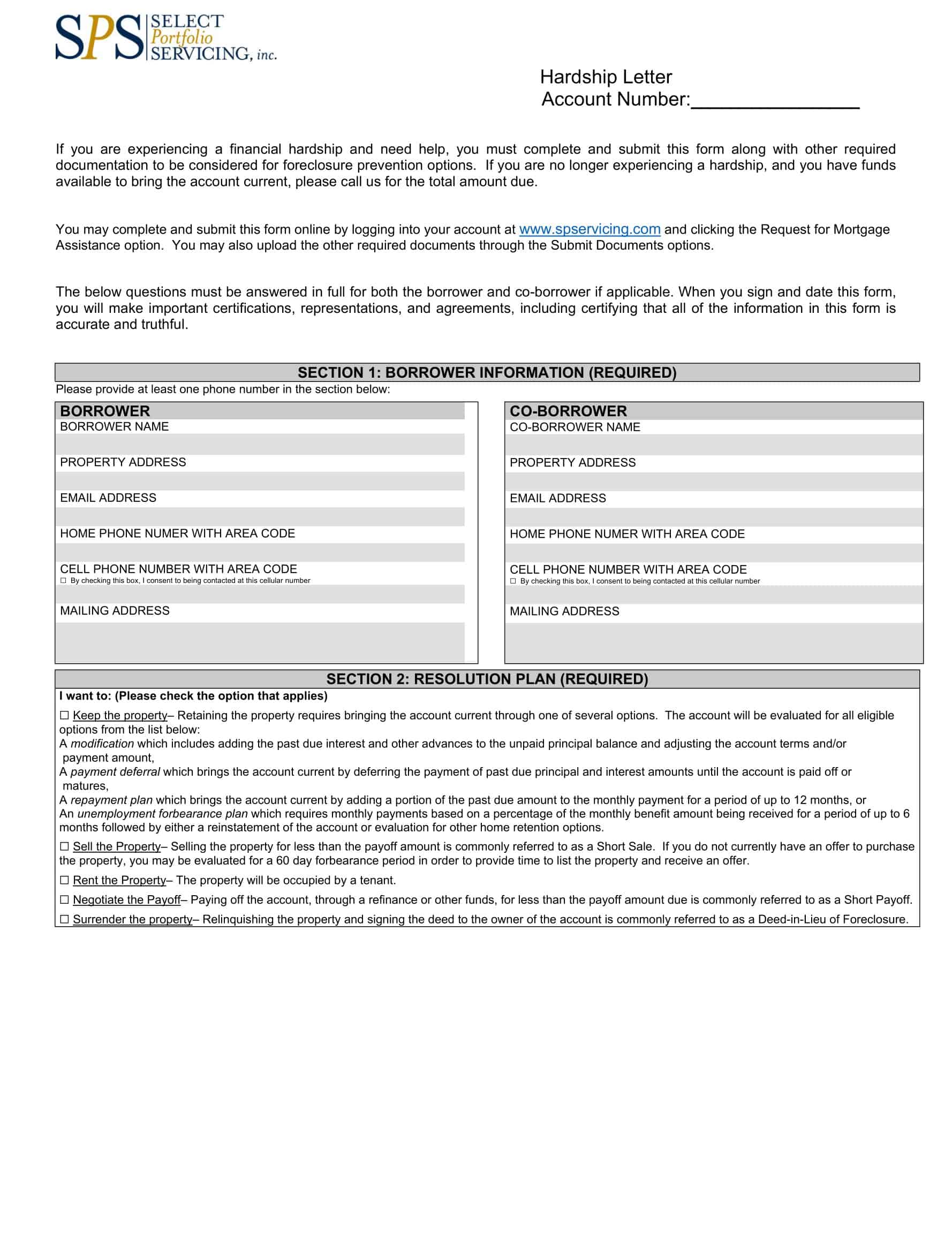 hardship letter template hardship letter template