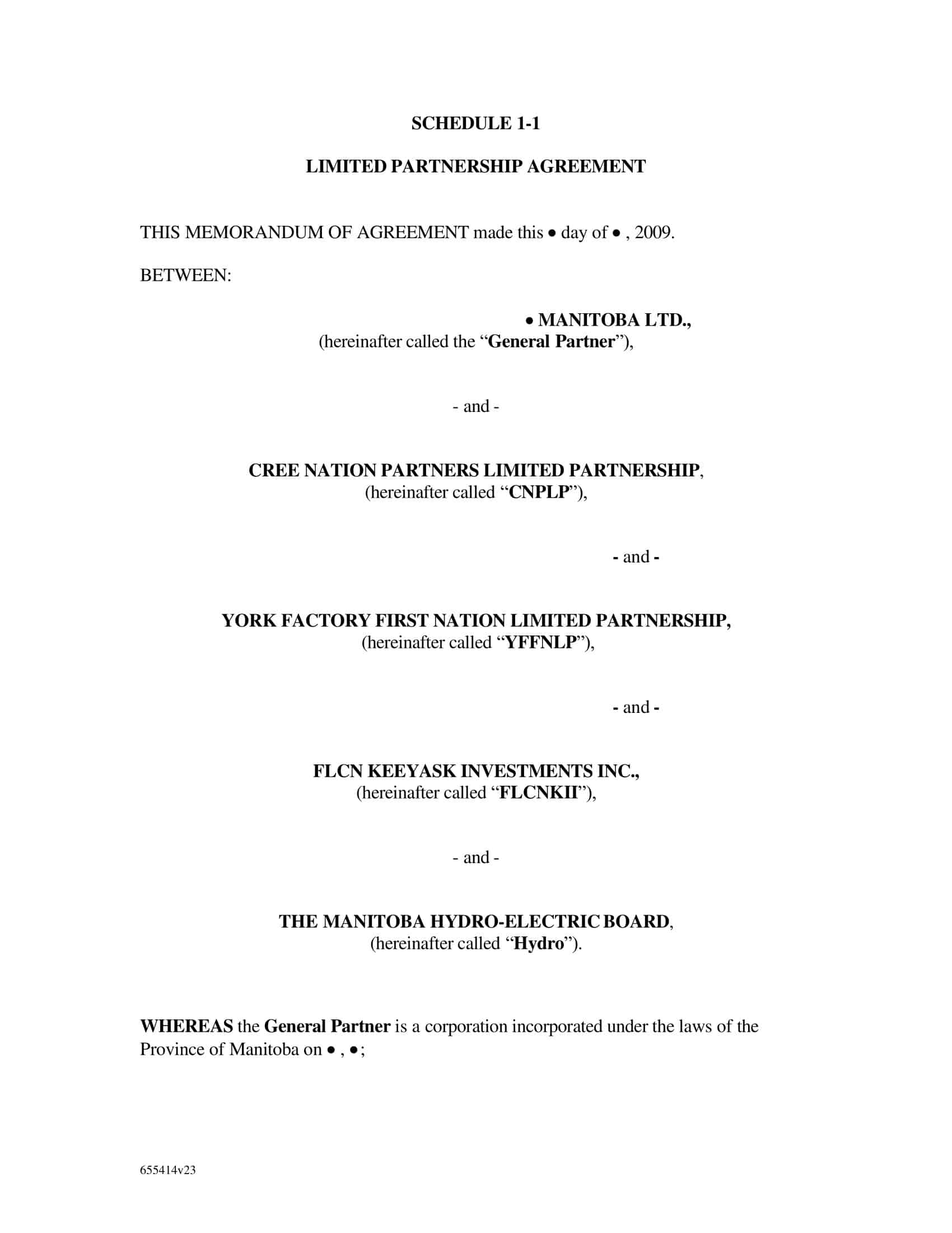 hedge fund limited partnership agreement hedge fund limited partnership agreement