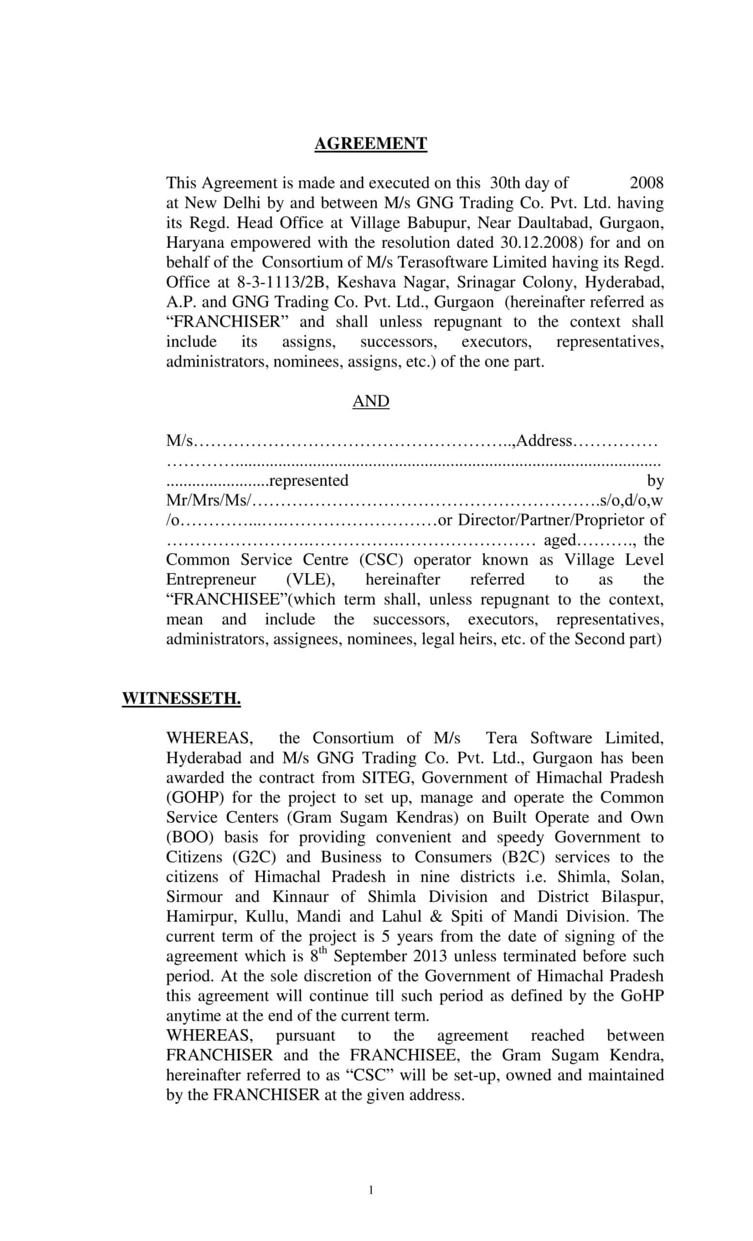 how does a franchise agreement work how does a franchise agreement work