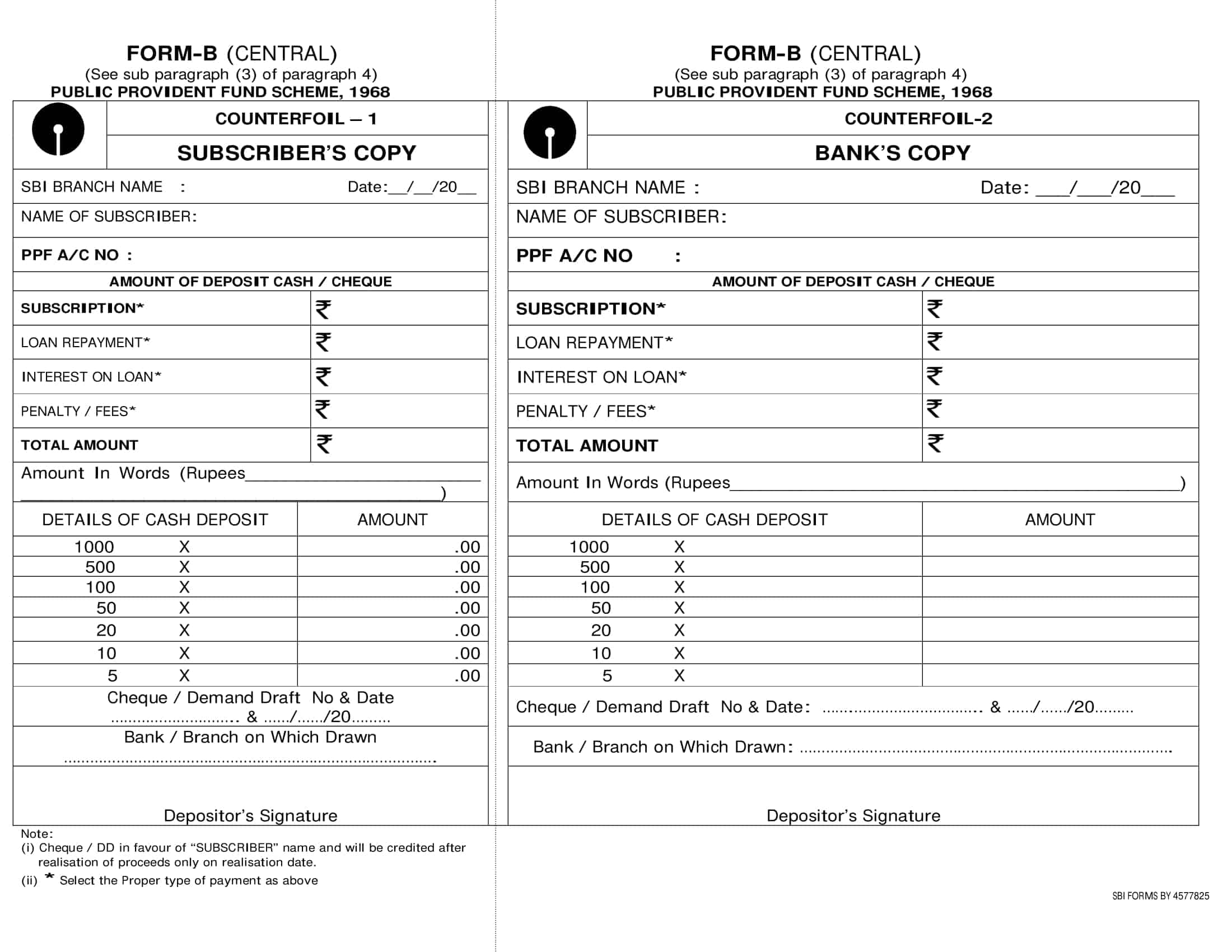Wells Fargo Deposit Slip - wq8j1im