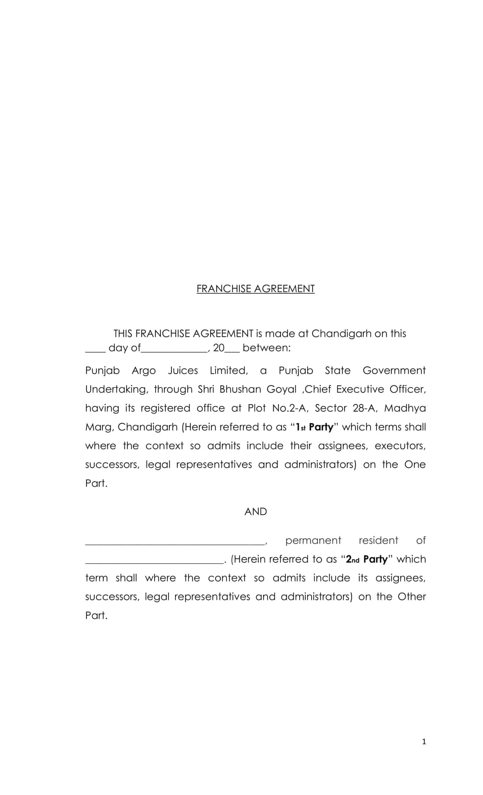 how to get out of a franchise agreement how to get out of a franchise agreement