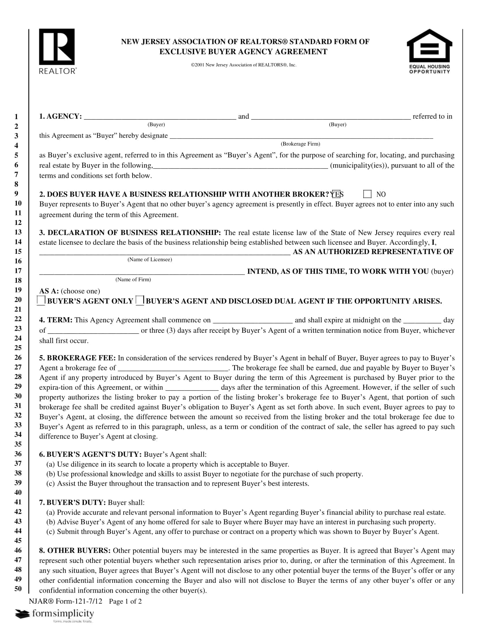 how to get out of exclusive buyer agency agreement how to get out of exclusive buyer agency agreement