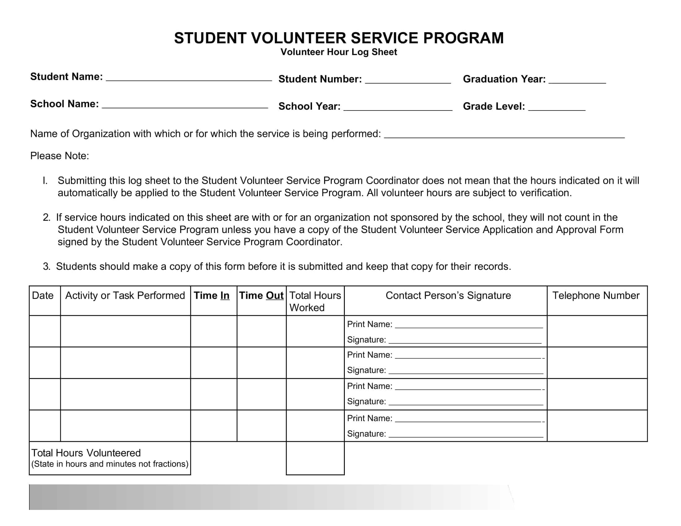 free-printable-volunteer-hours-log-templates-excel-pdf-form-sheet