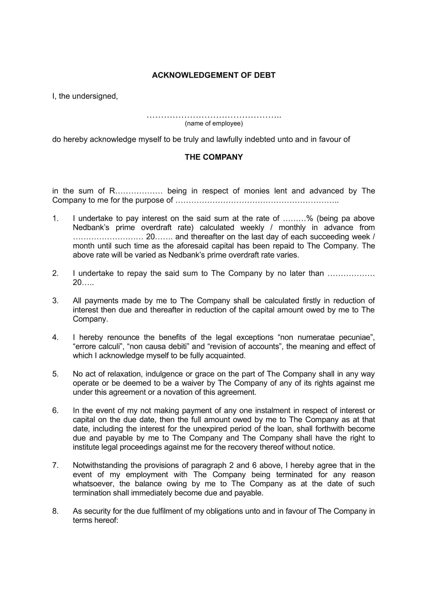 i owe you template printable i owe you template printable