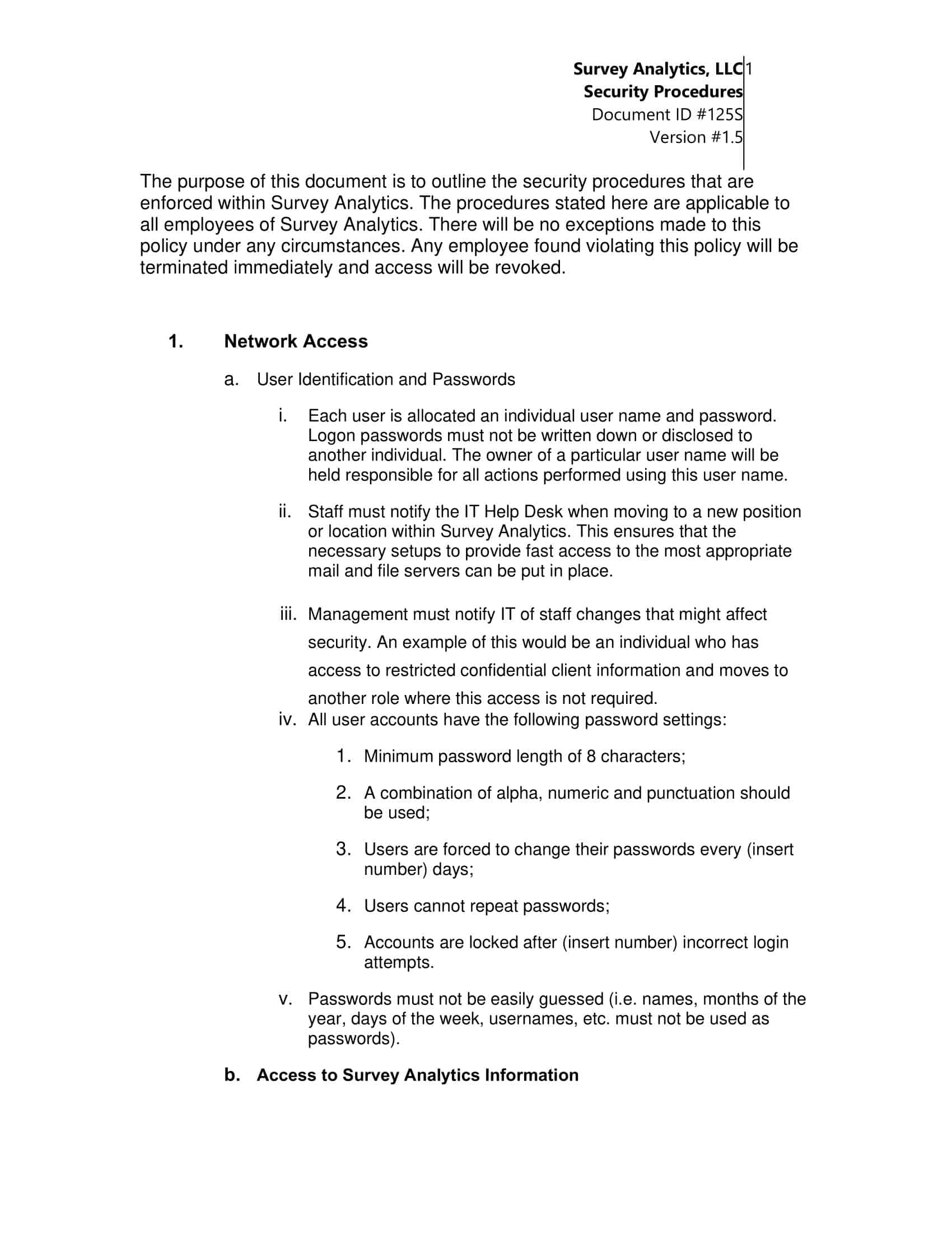 information system security policy template information system security policy template
