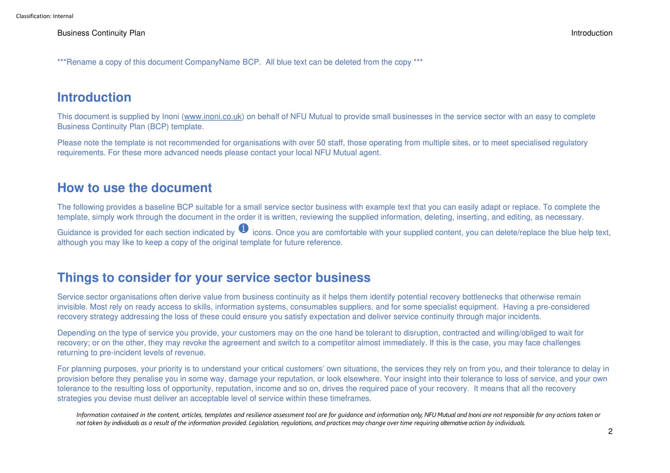 insurance company business continuity plan insurance company business continuity plan