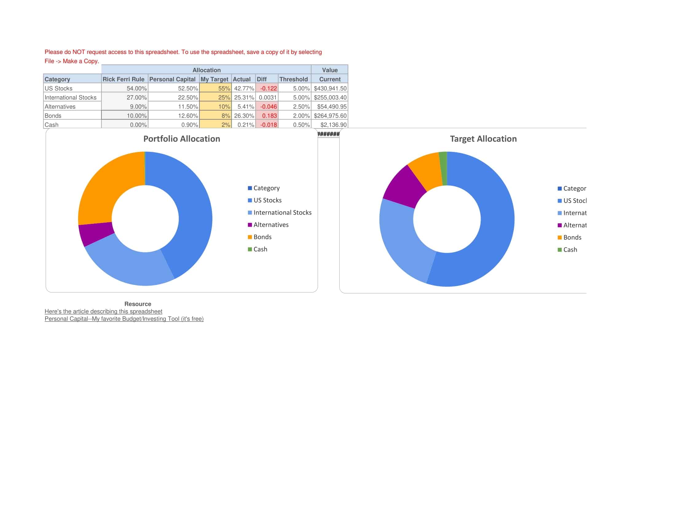 investment tracking investment tracking