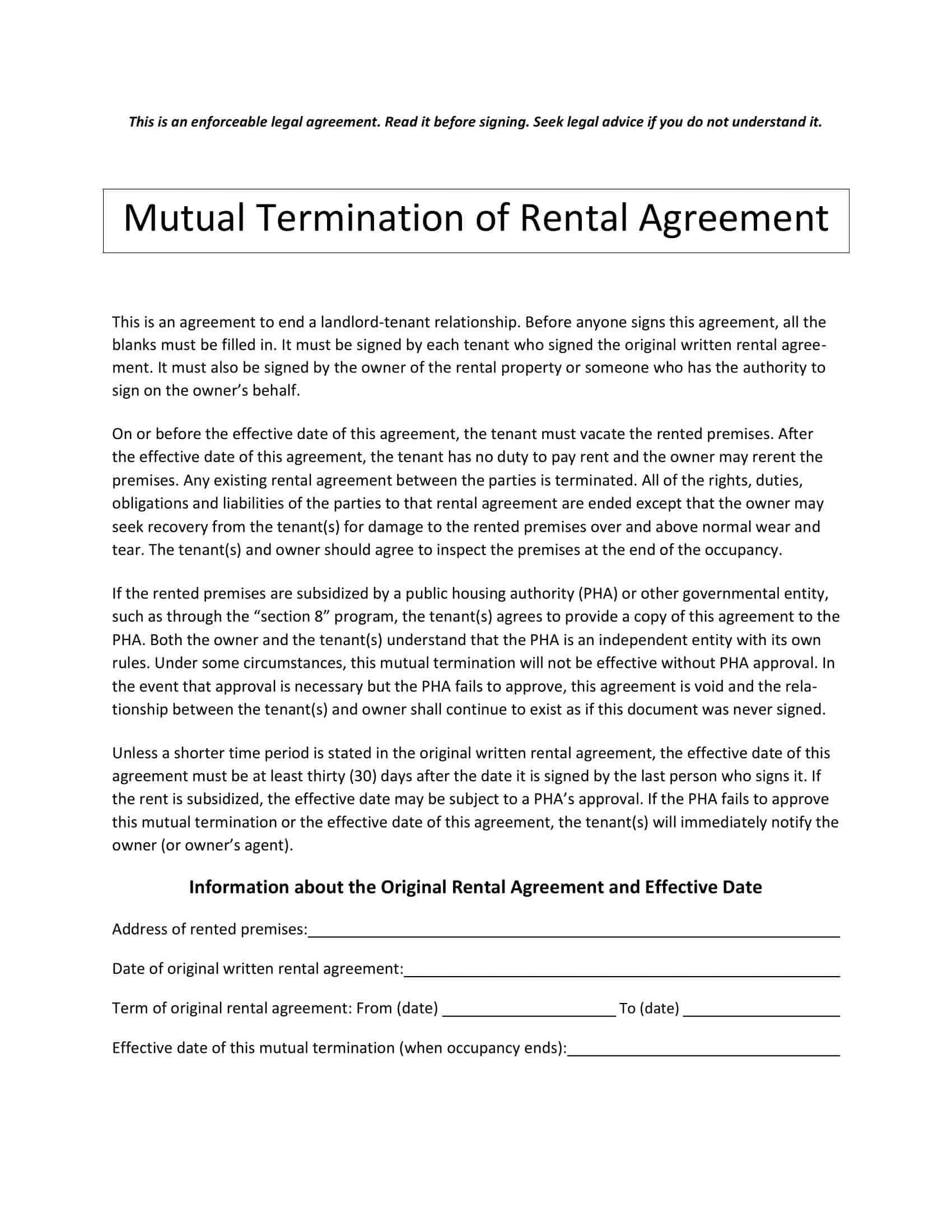 landlord terminate lease landlord terminate lease
