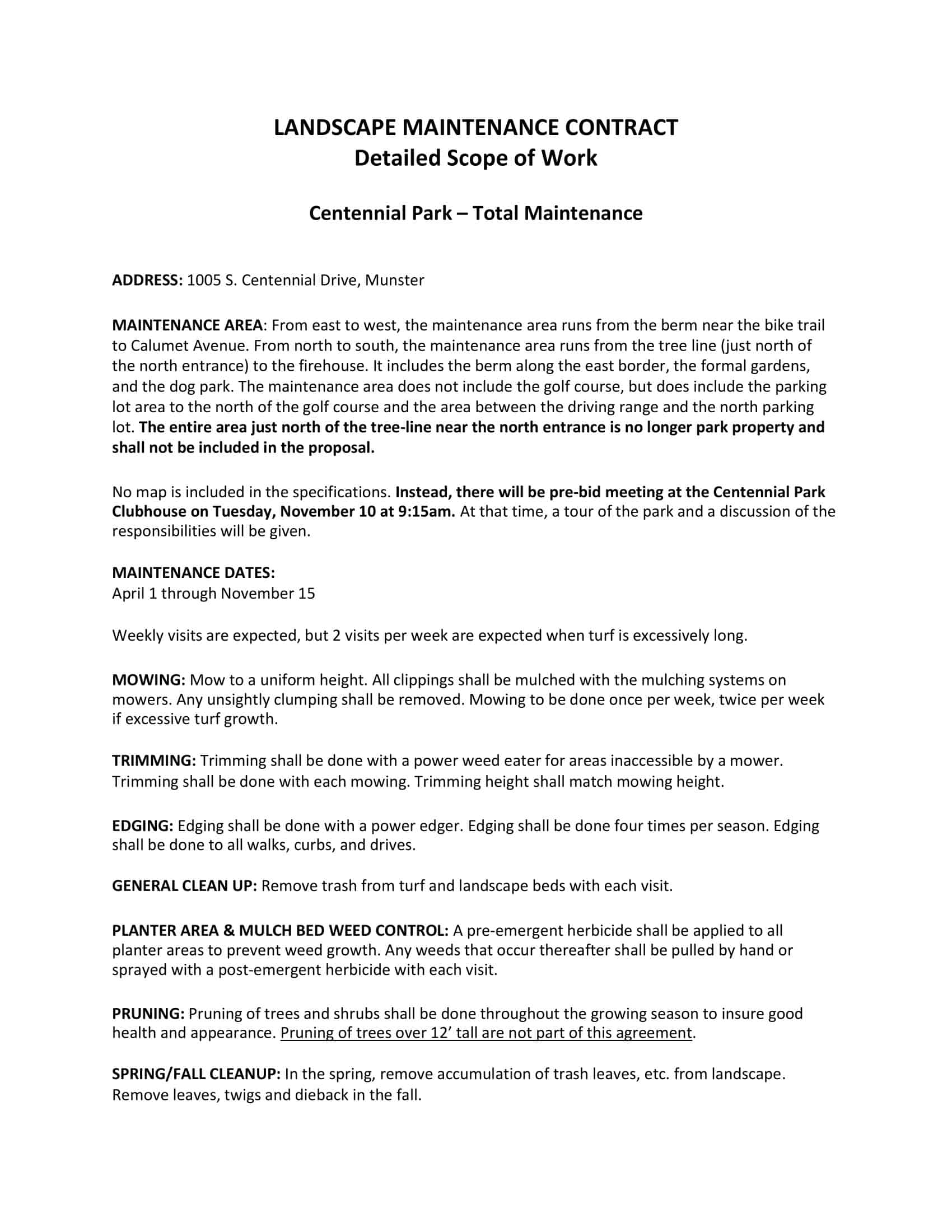 Free Printable Landscaping Contract Templates PDF Word Excel Free Printable Landscaping Contract Templates PDF Word Excel