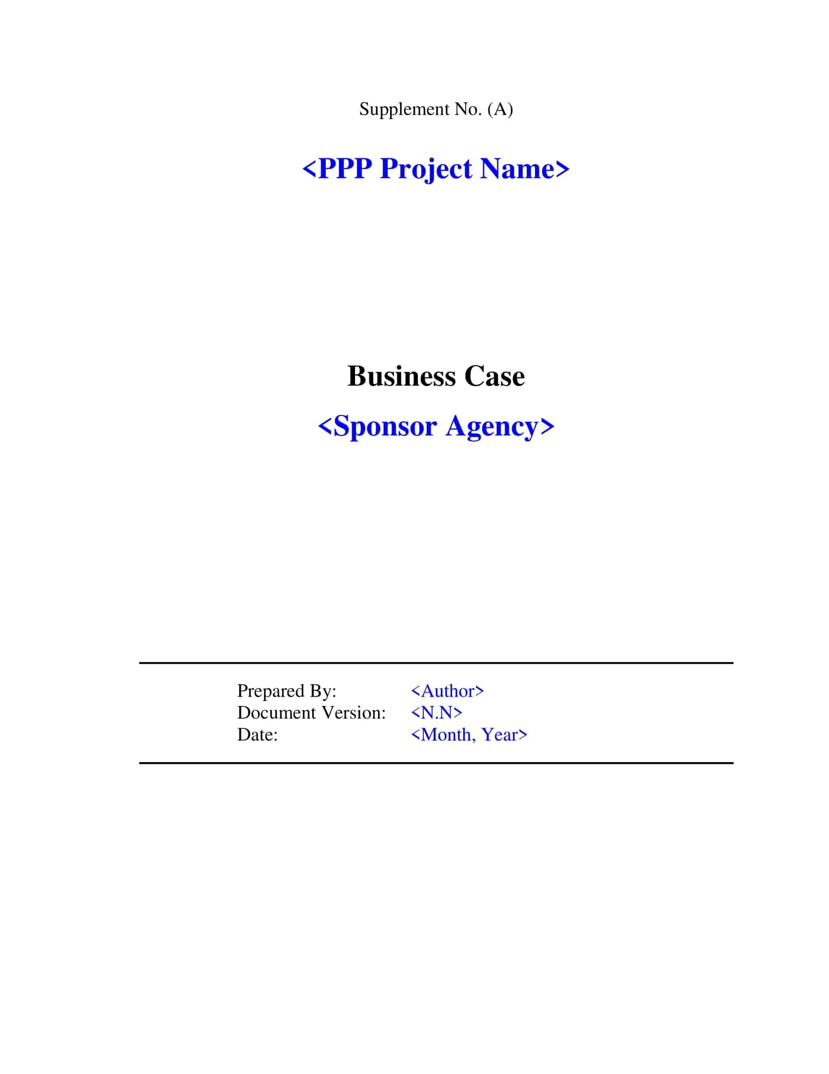 lean business case lean business case