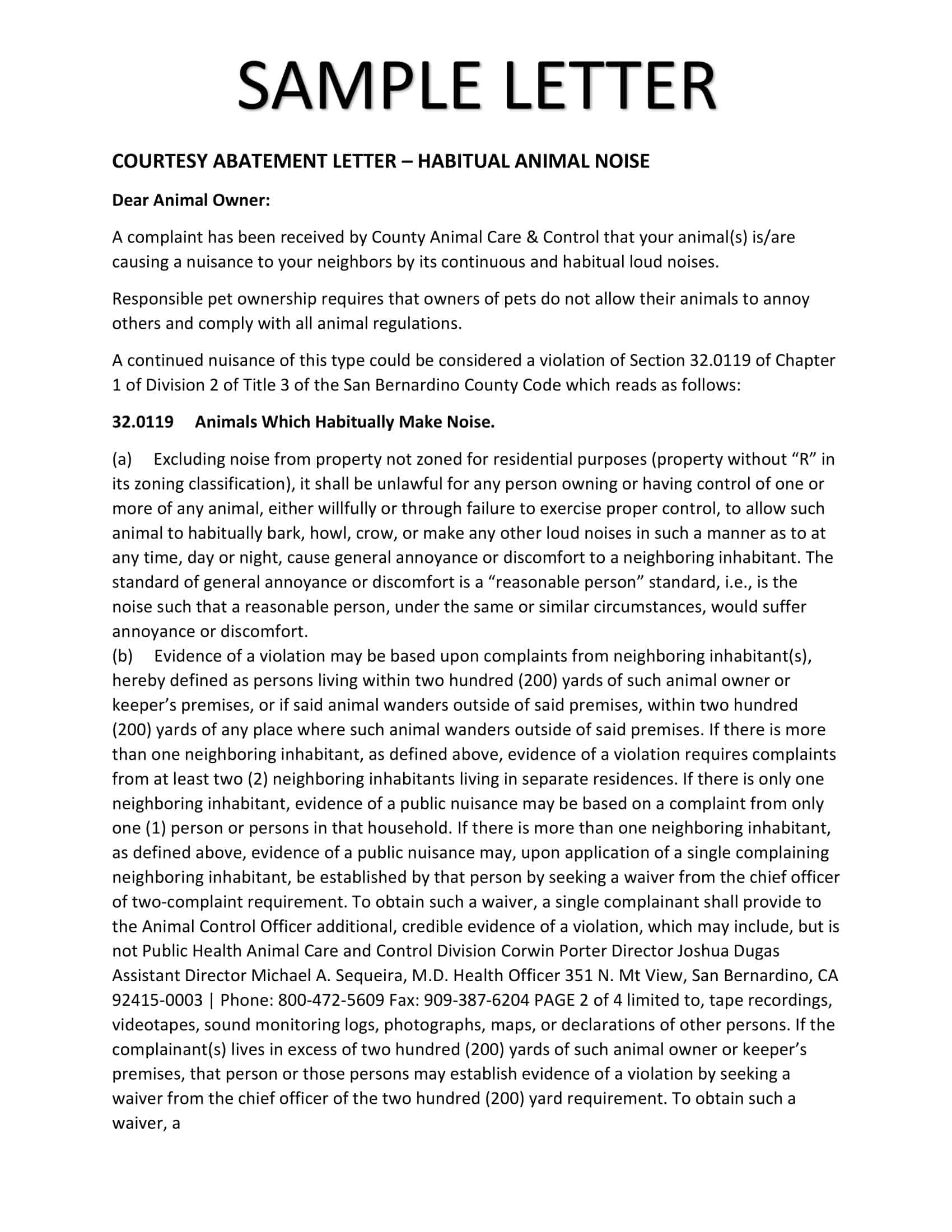 letter of complaint samples letter of complaint samples
