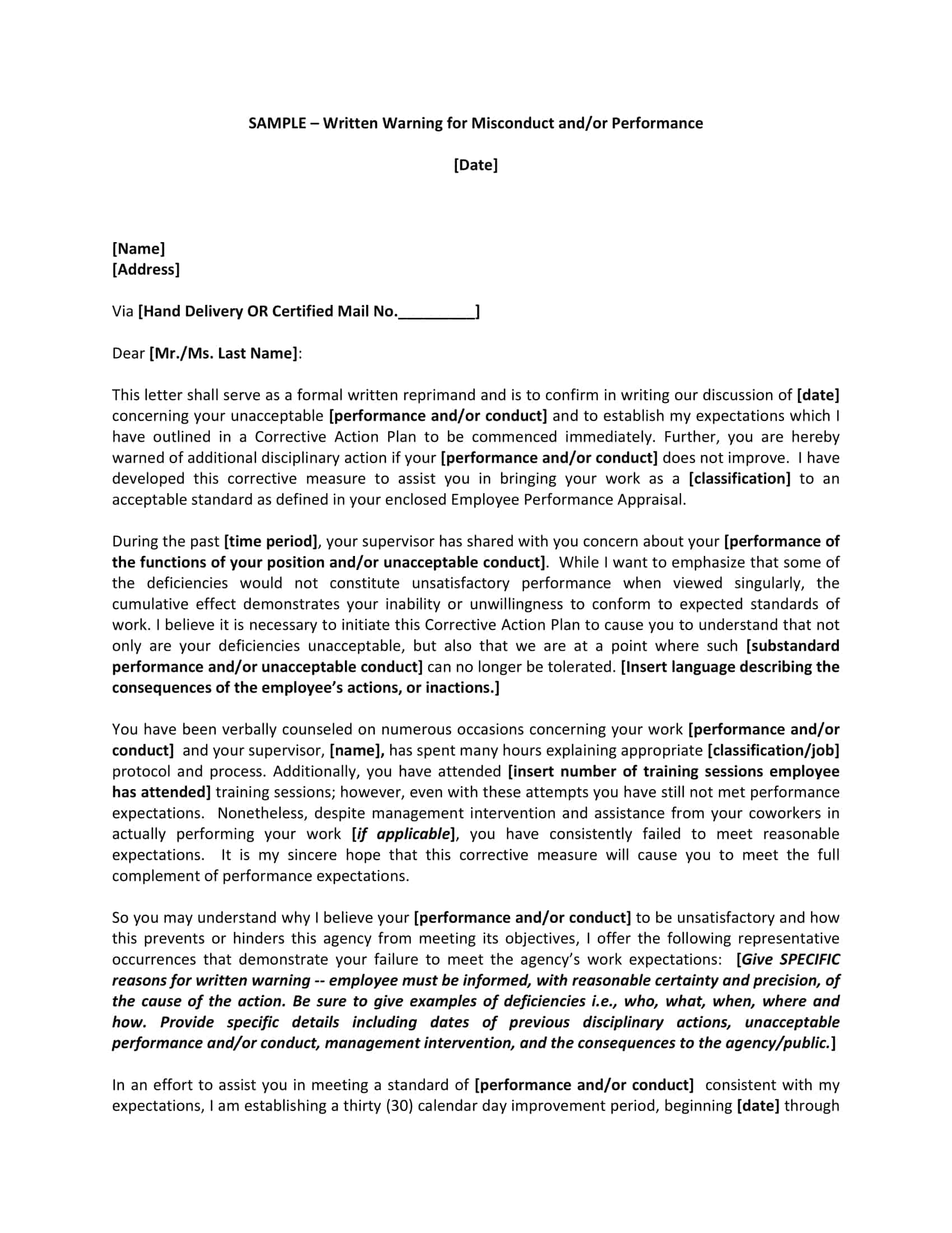 letter of reprimand for disrespect letter of reprimand for disrespect