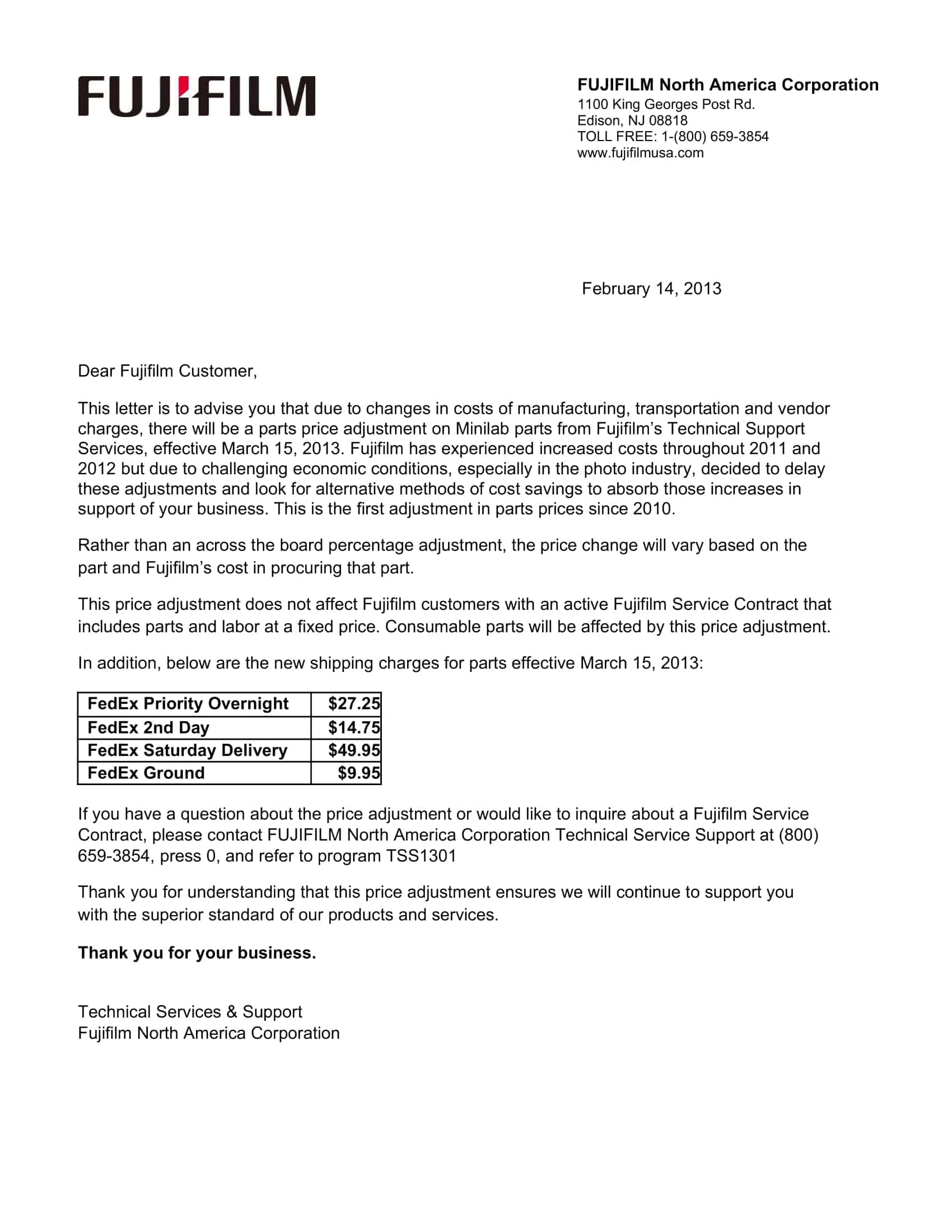 free-printable-price-rate-increase-letter-templates-pdf-excel-customers