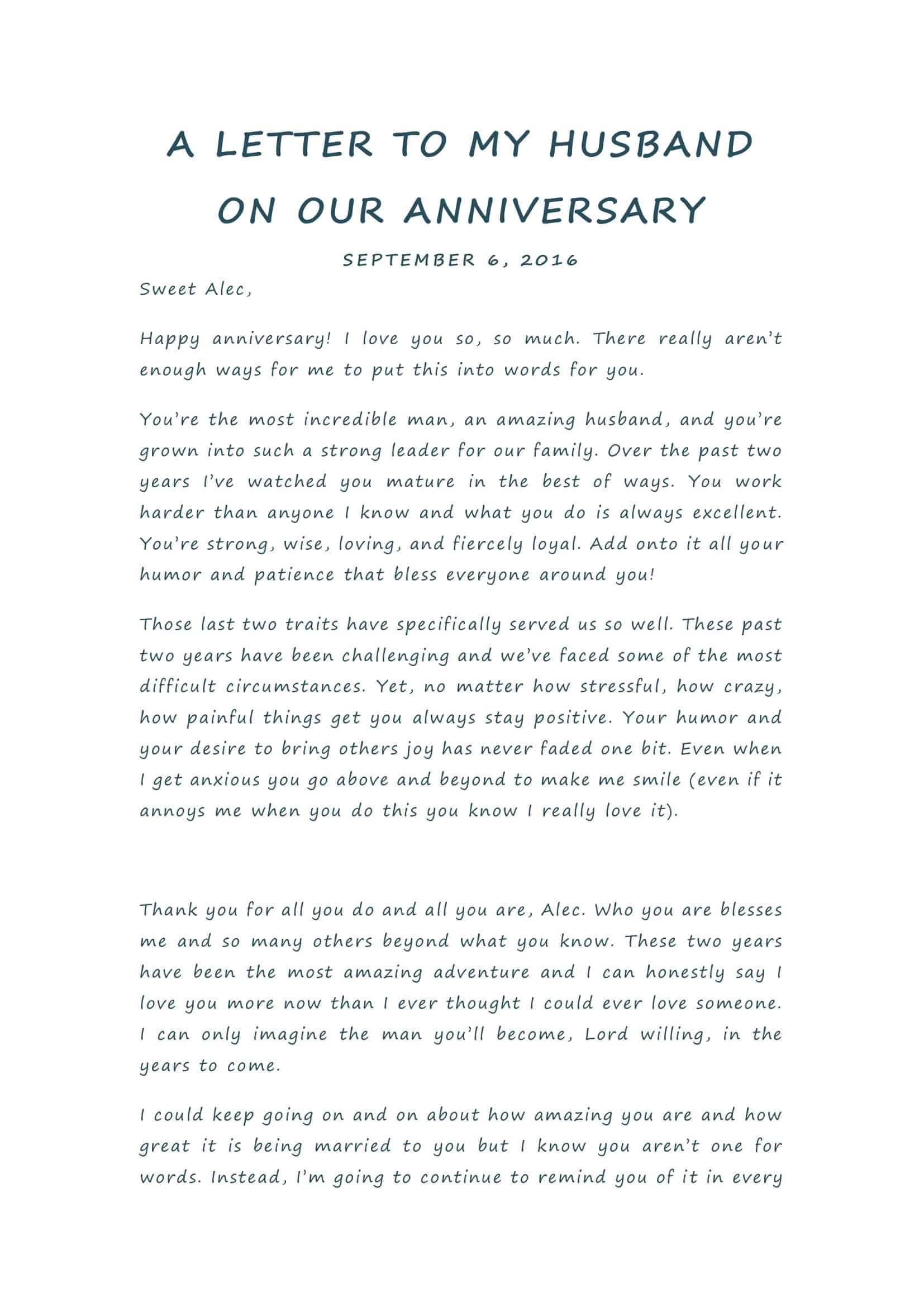 letter to husband who forgot anniversary letter to husband who forgot anniversary