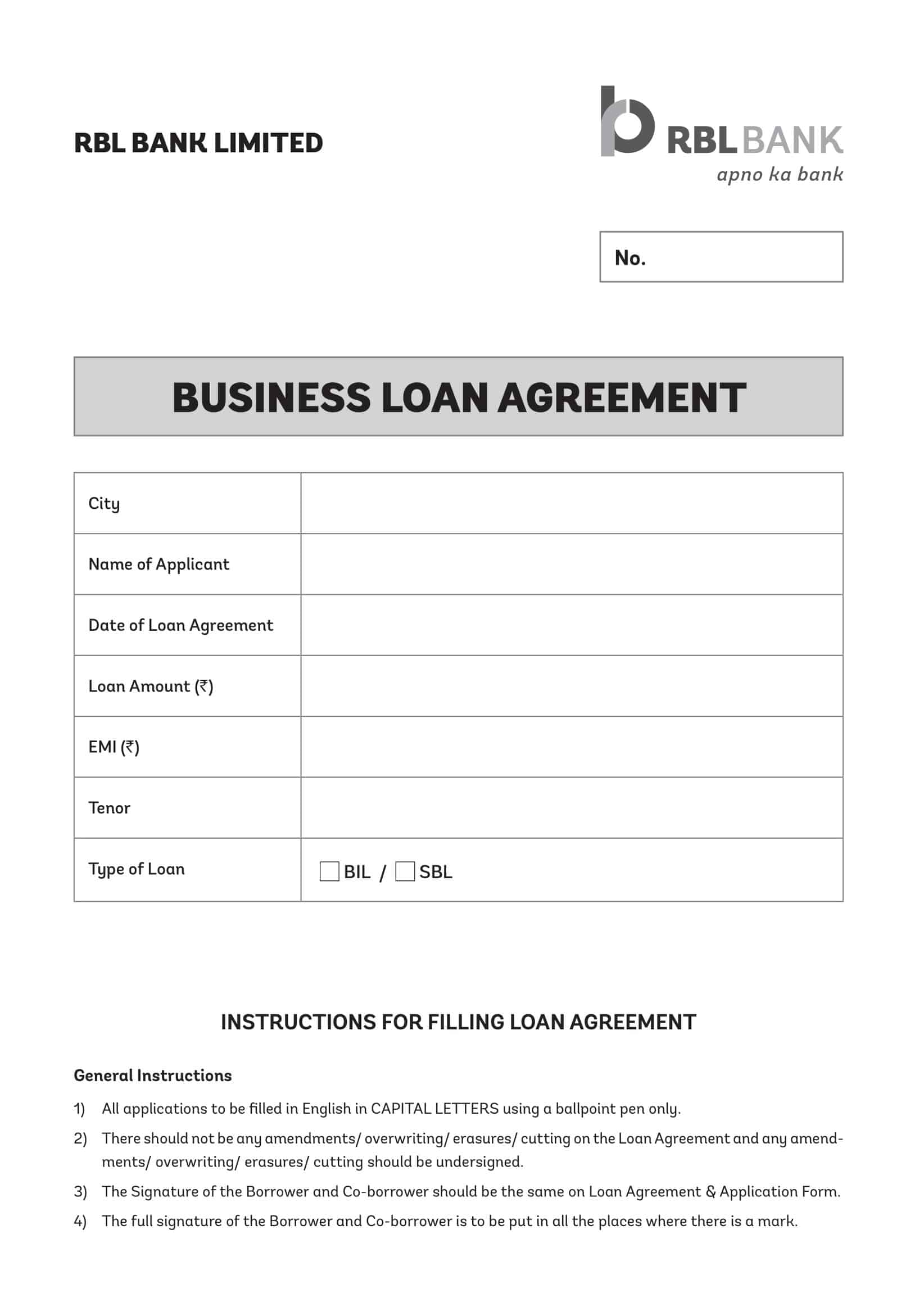 Free Printable Loan Agreement Template Simple Contract Word PDF Free Printable Loan Agreement Template Simple Contract Word PDF
