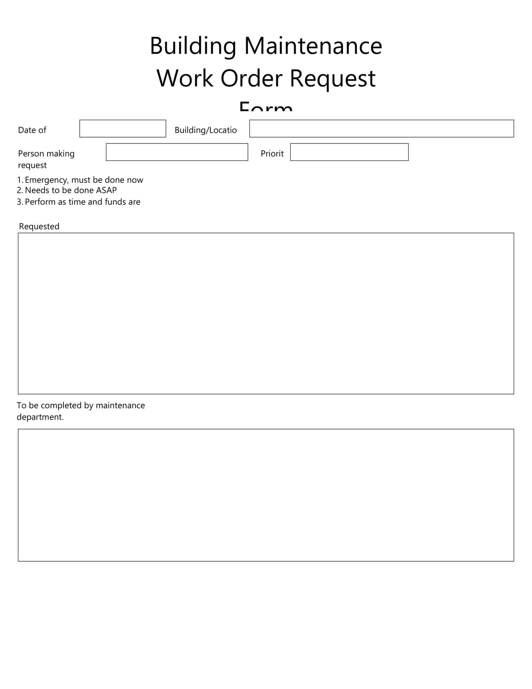 maintenance request form ut maintenance request form ut