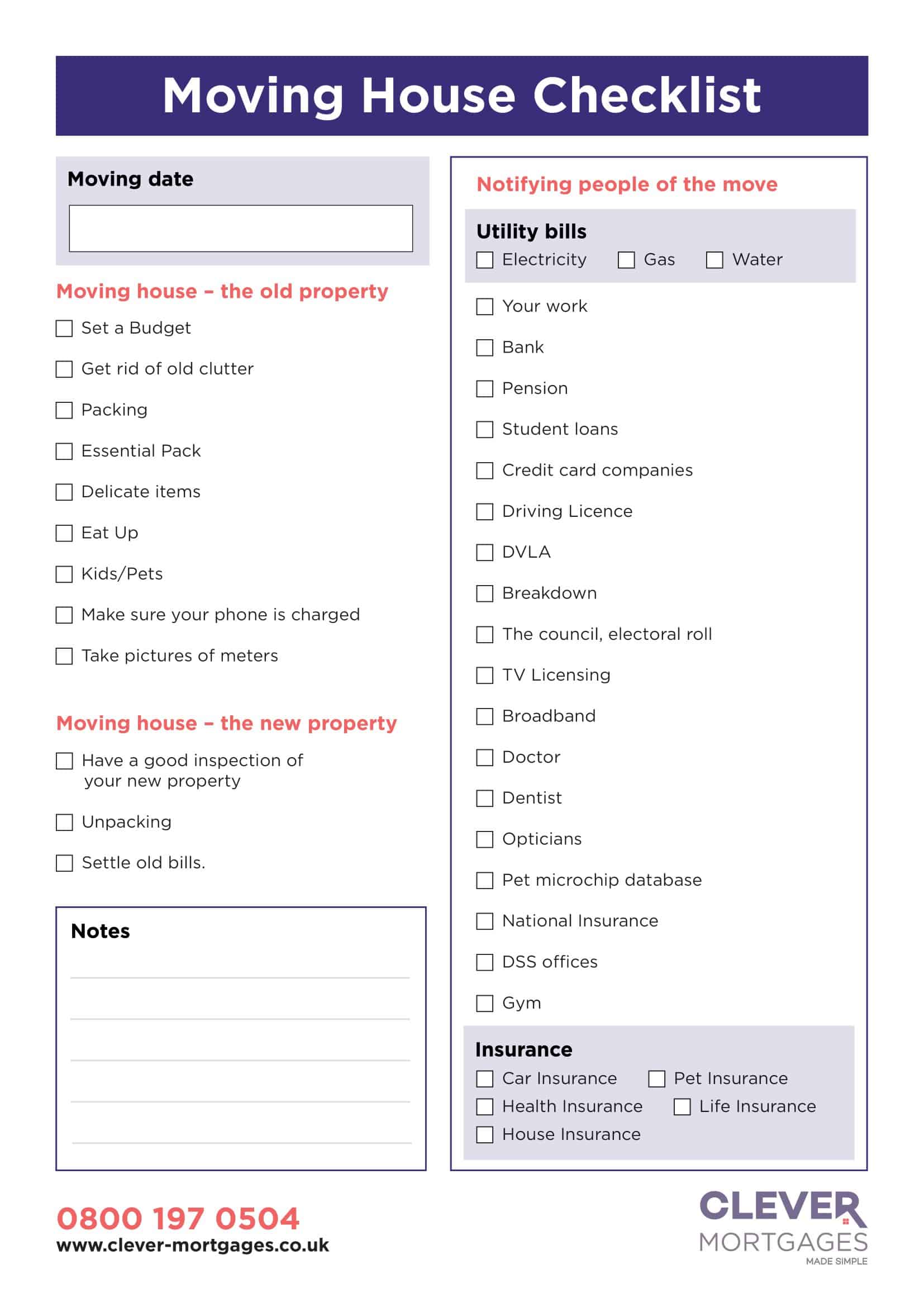 Pdf Printable House Moving Checklist Template Free Printable Template Pdf Printable House Moving Checklist Template Free Printable Template