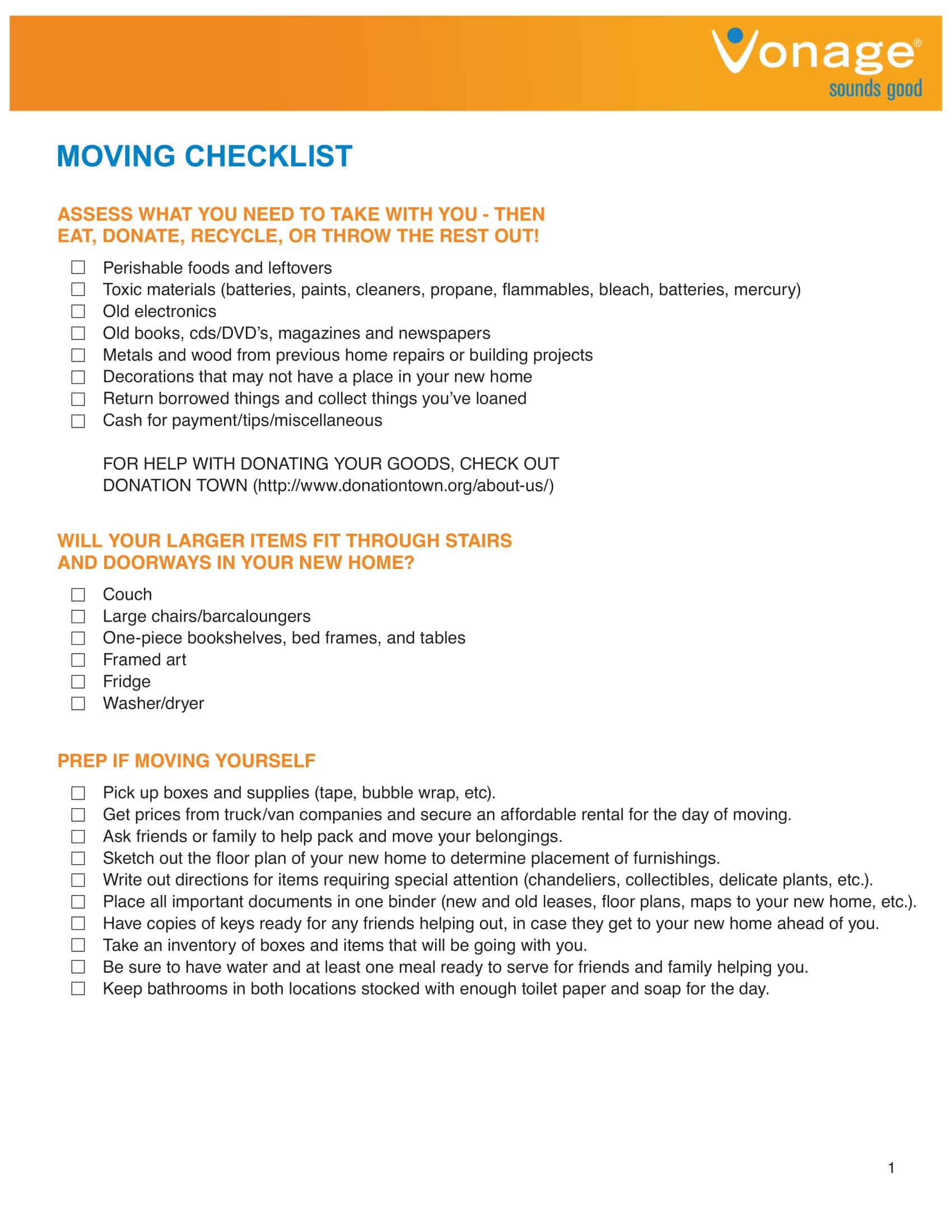moving out checklist moving out checklist