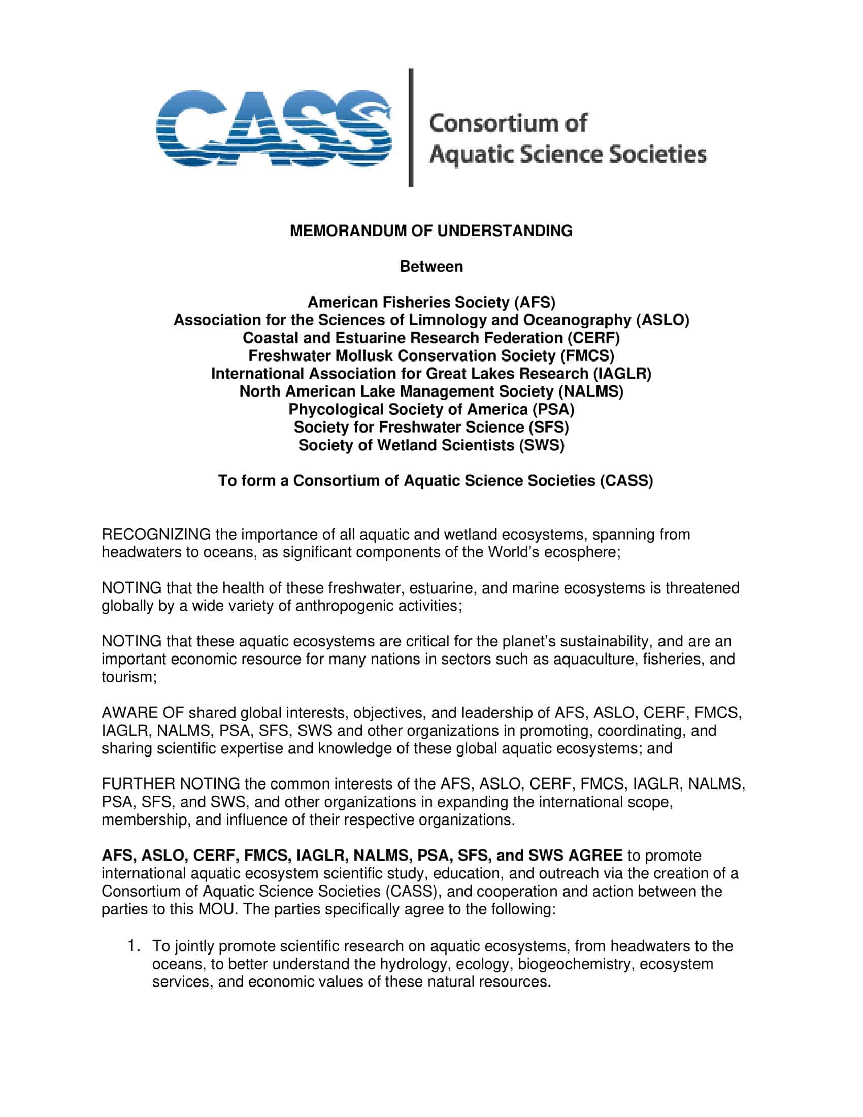 multilateral memorandum of understanding multilateral memorandum of understanding