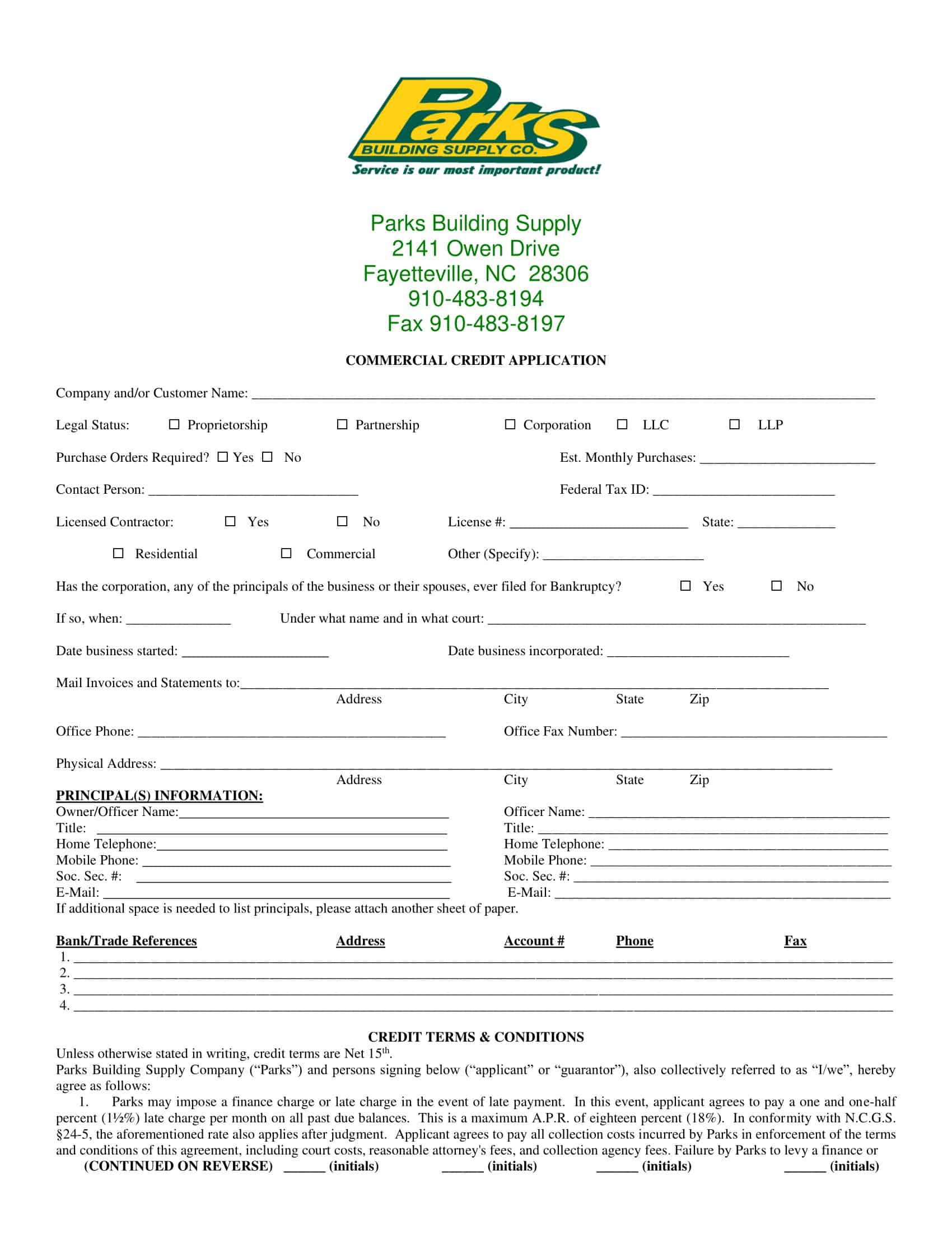 new customer credit application form pdf new customer credit application form pdf