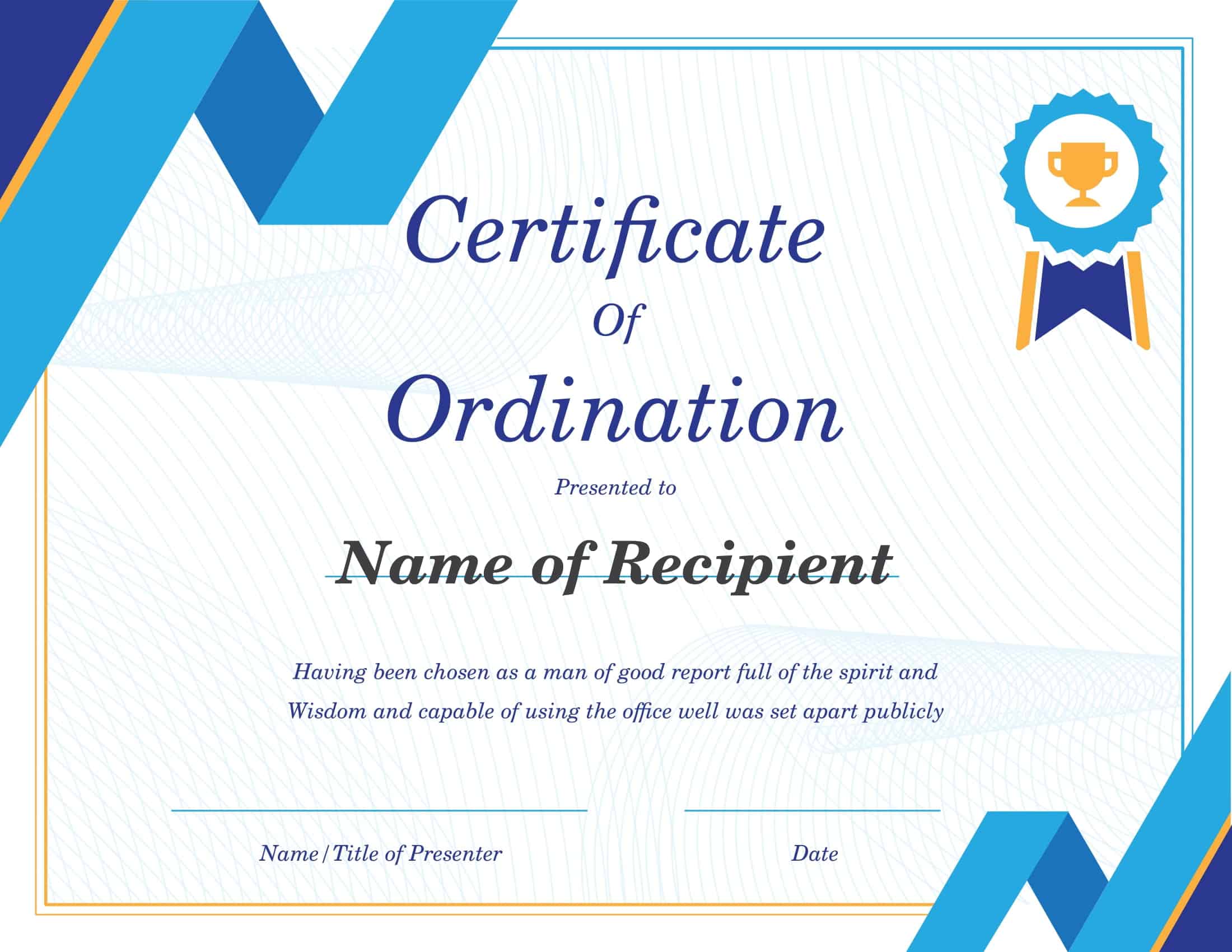 non denominational ordination certificates non denominational ordination certificates