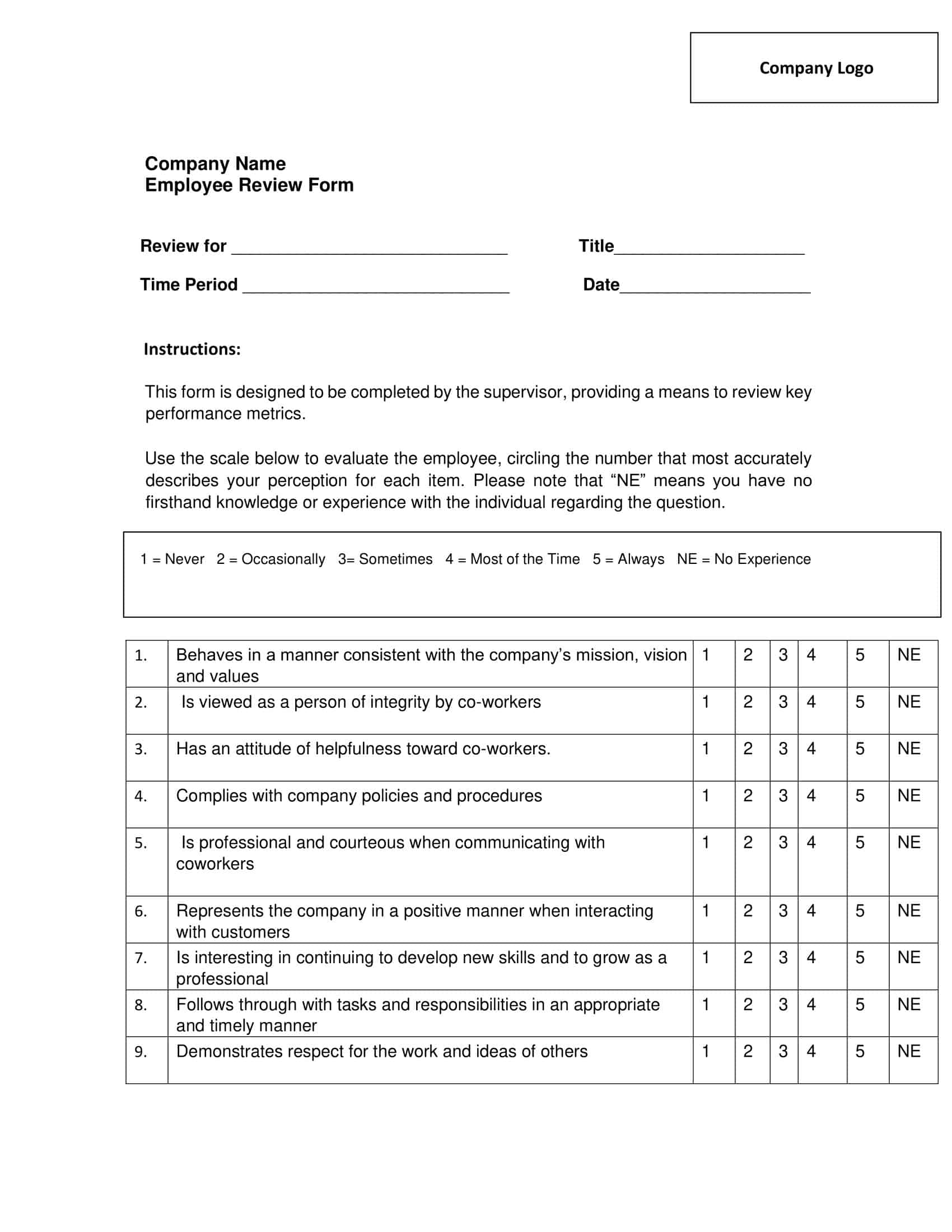 performance review employee performance review employee