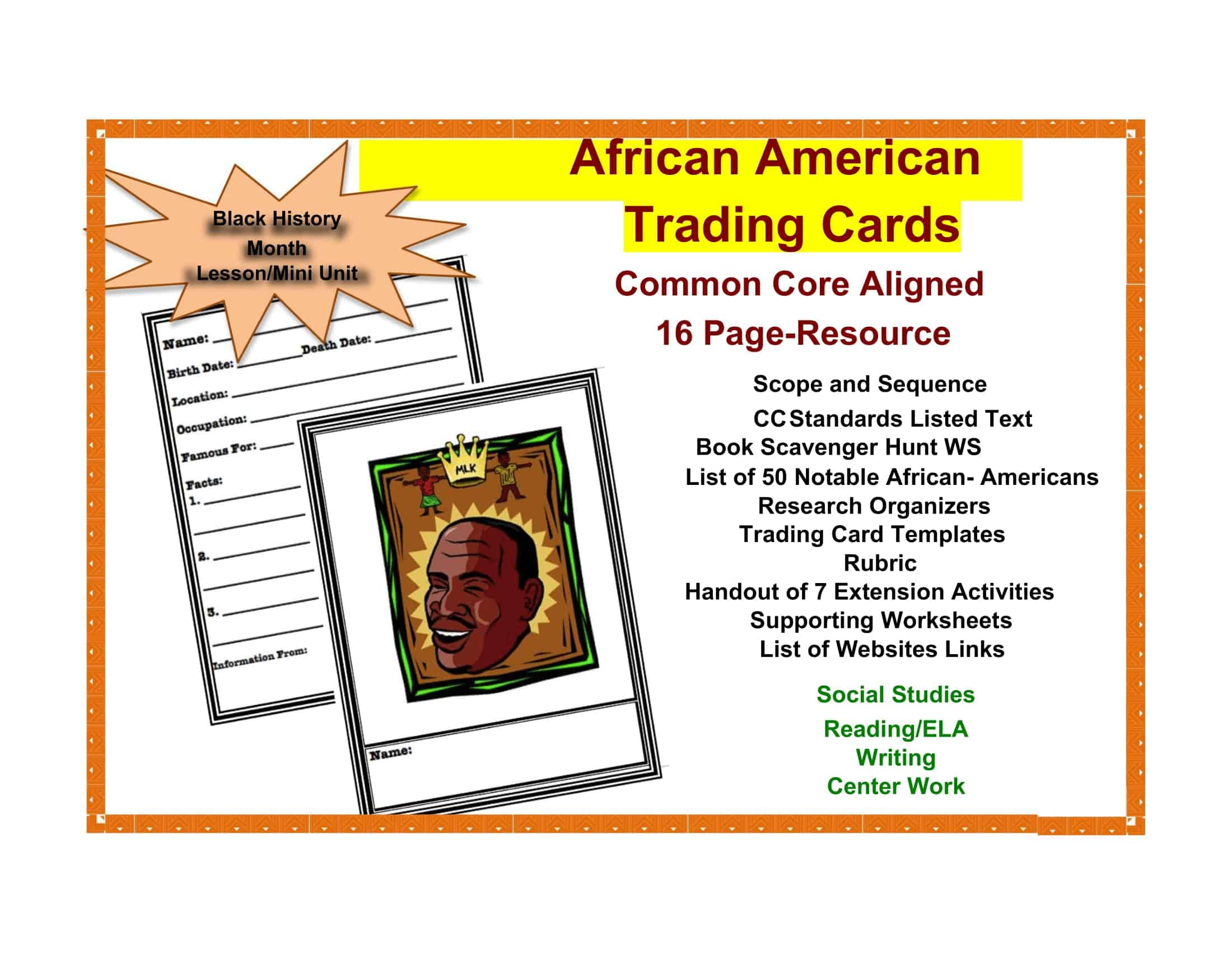 Free Printable Trading Card Templates [PDF, Word] Maker