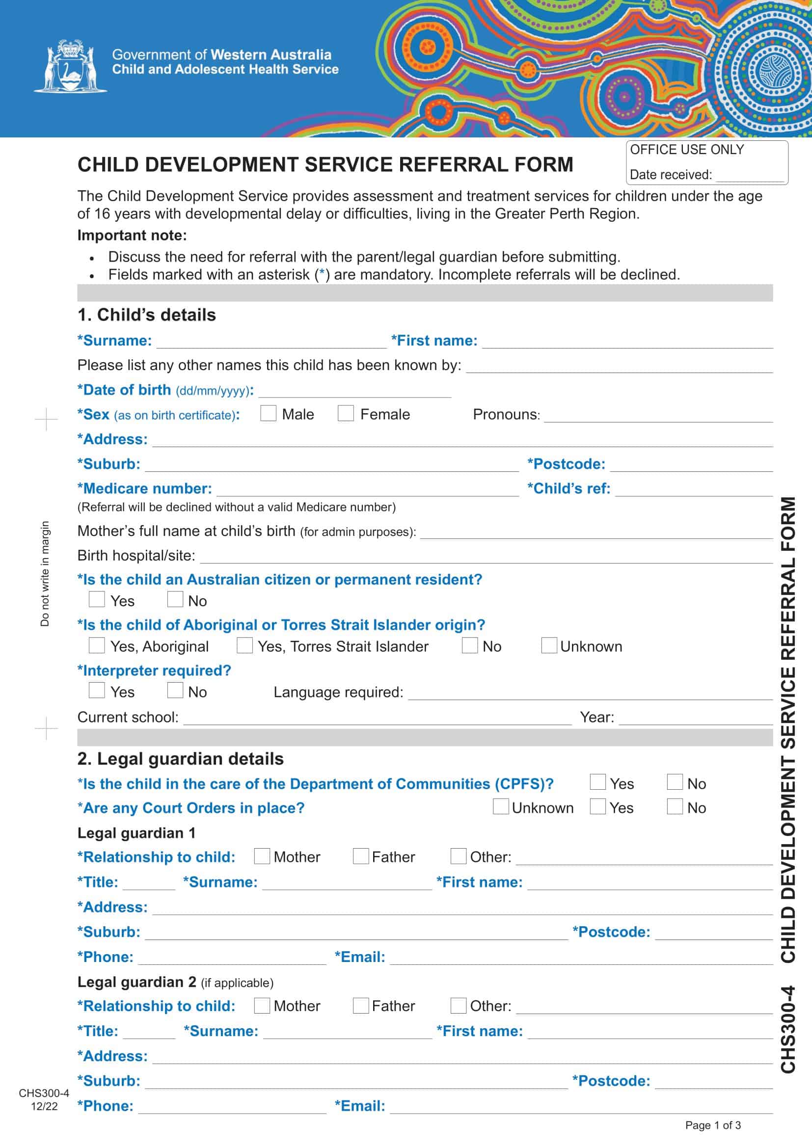 printable blank referral form printable blank referral form