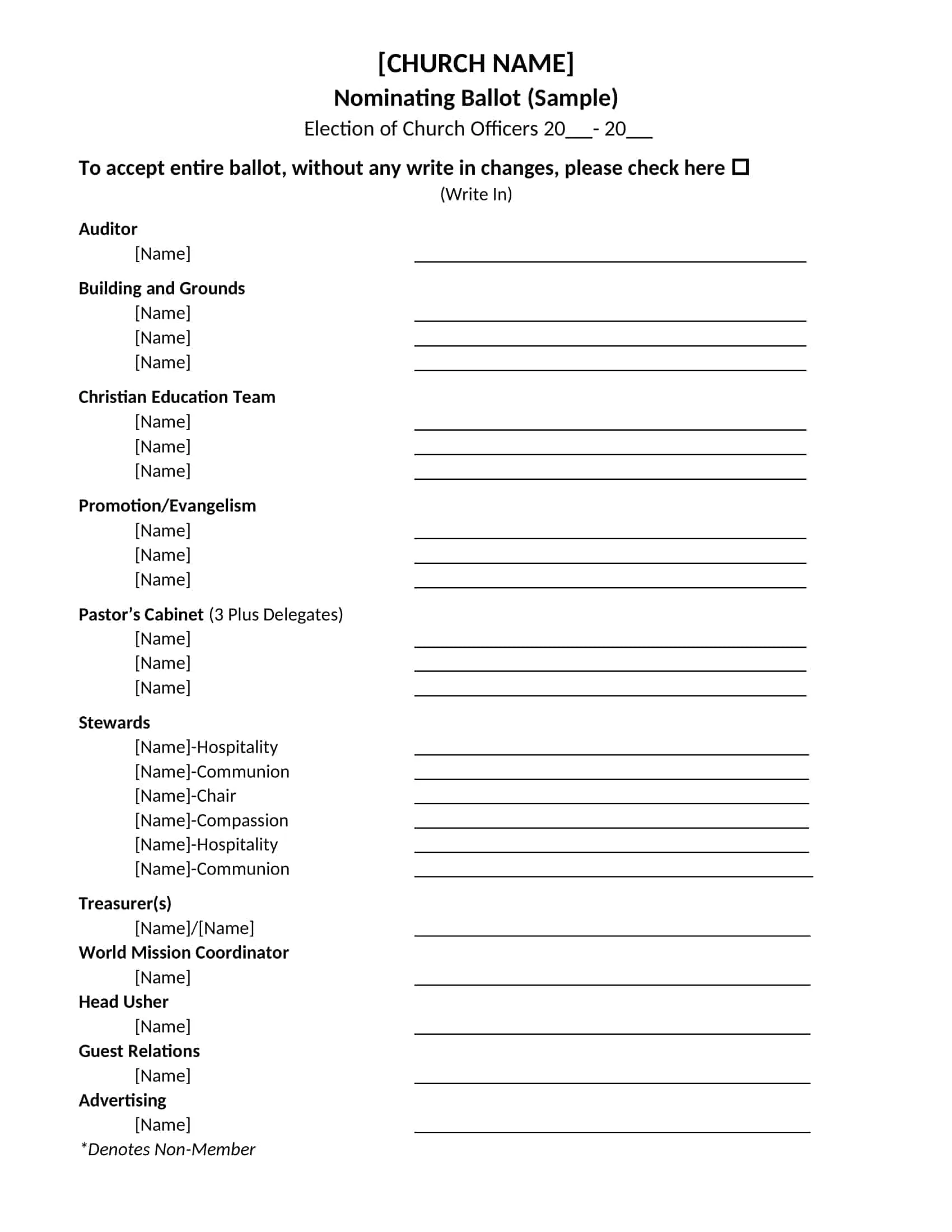 printable costume contest ballot template printable costume contest ballot template